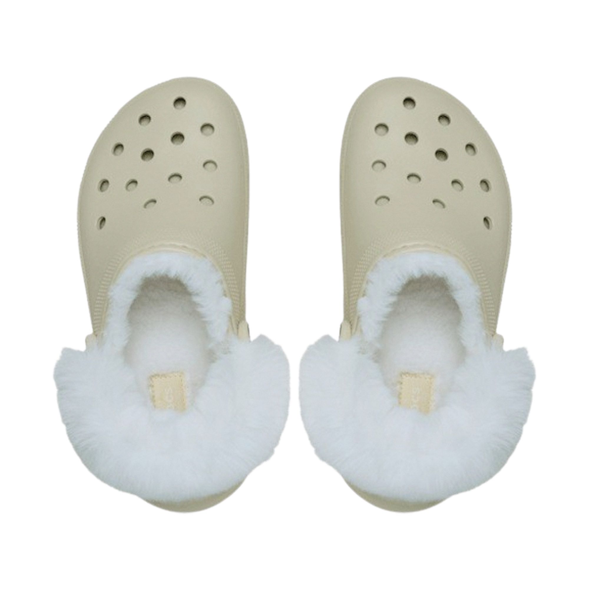 Sabots Crocs Classic Platform Fuzz Lined Clog Femmes