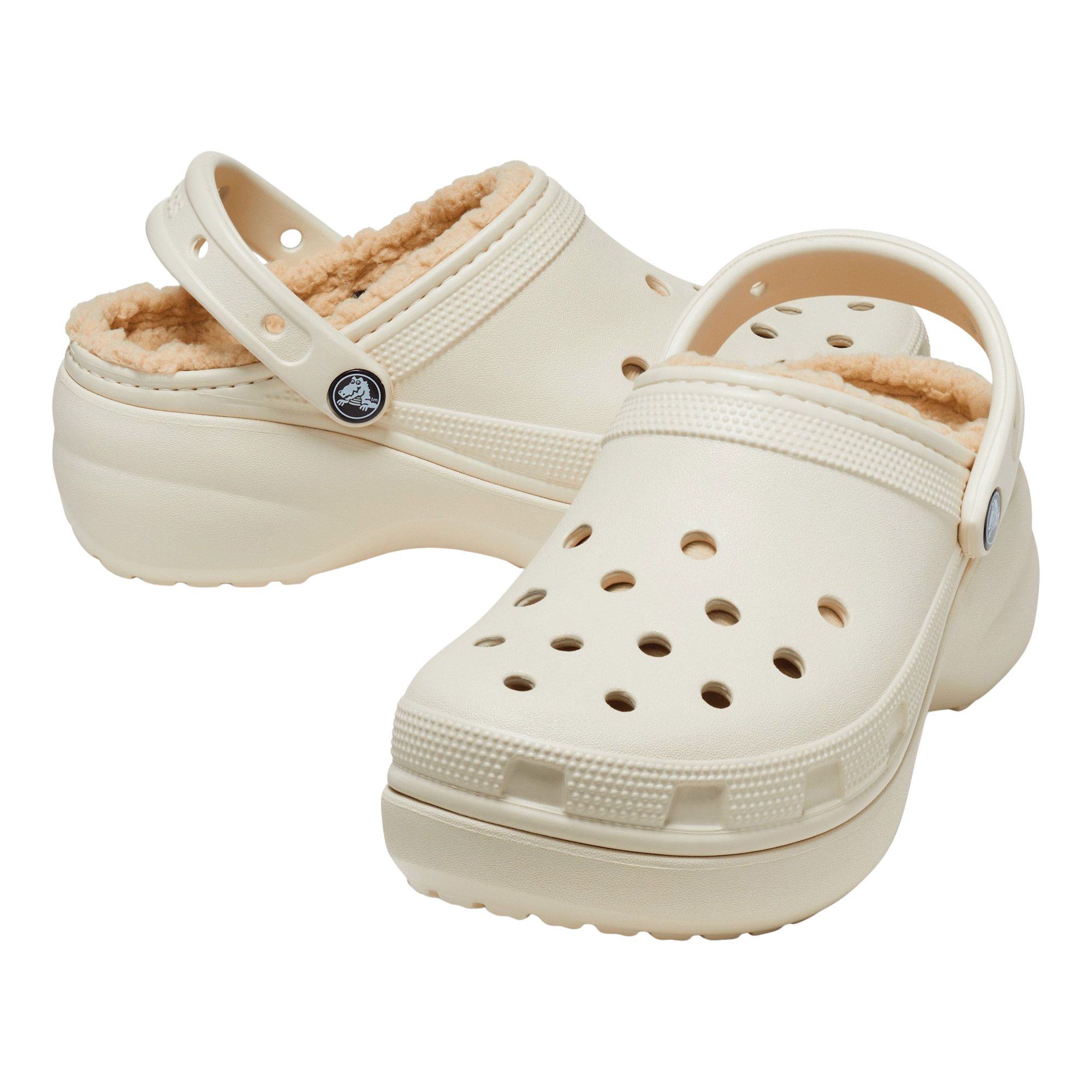 Crocs Classic Platform Lined Clog Instappers Dames