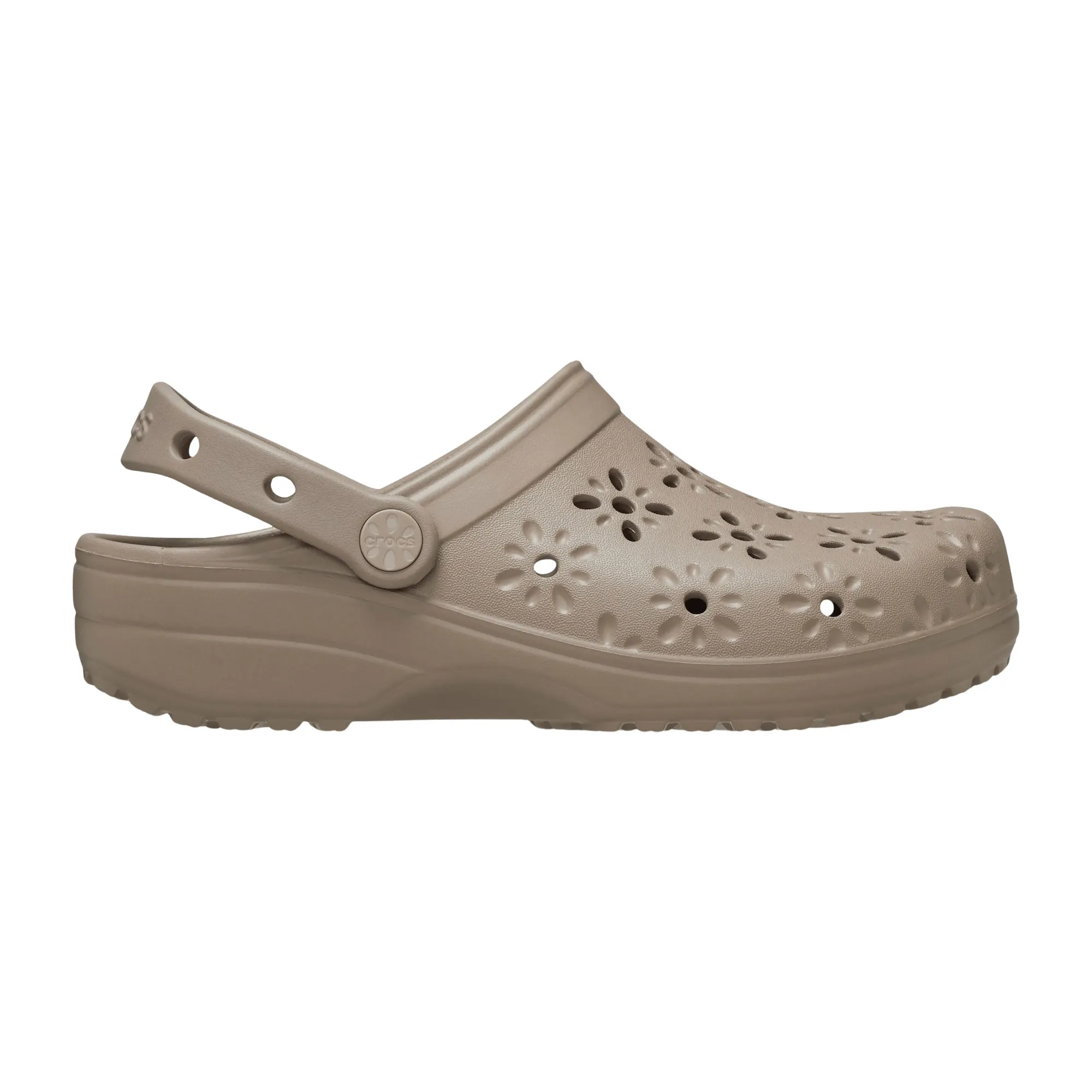 Crocs Classic Floral Cut-Out Instappers Dames