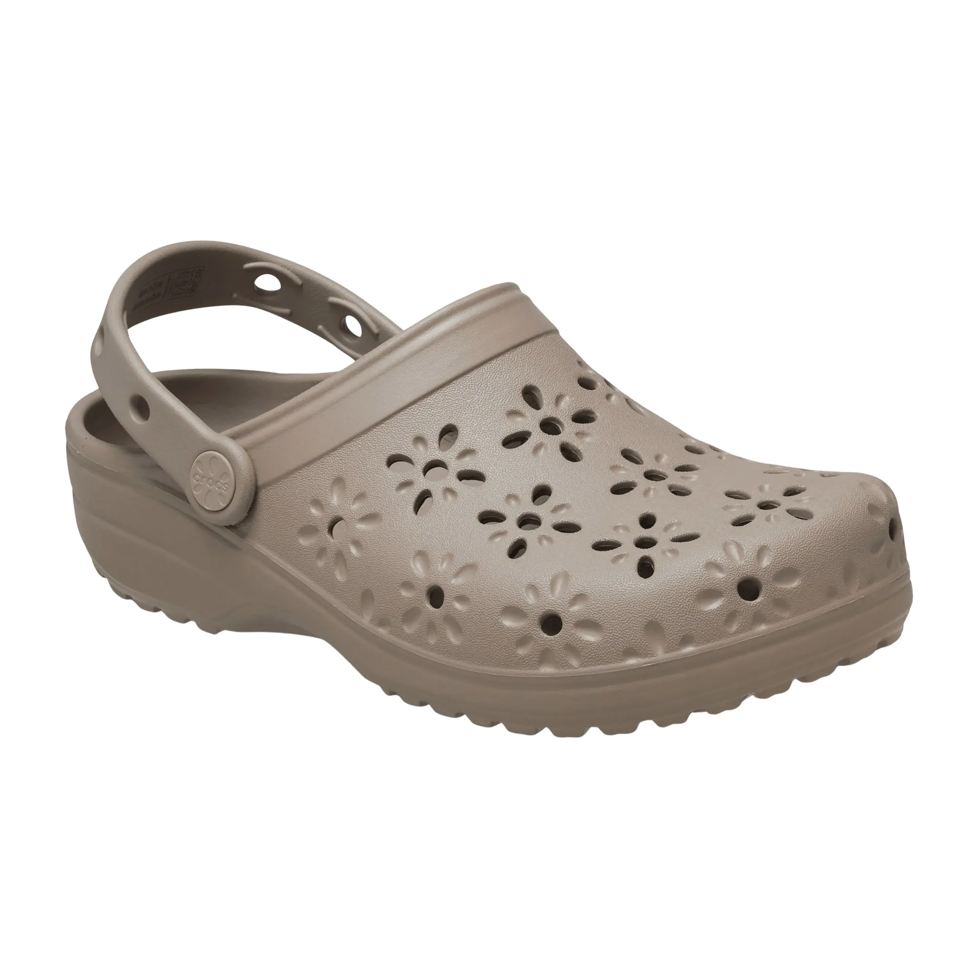 Crocs Classic Floral Cut-Out Instappers Dames