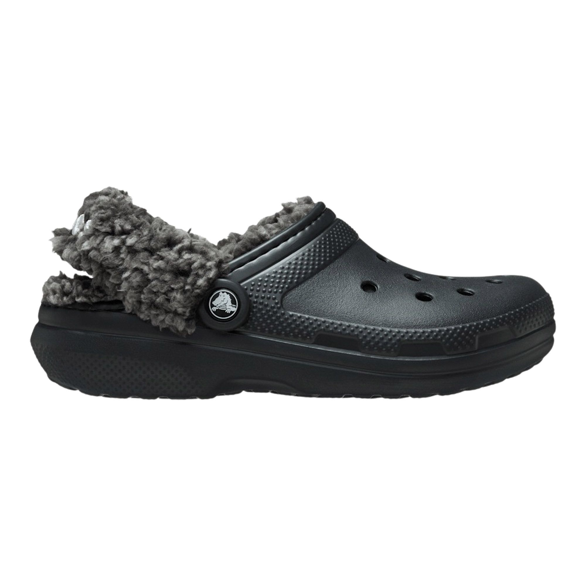 Crocs Classic Fleece Lined Clog Slippers Senior | Plutosport