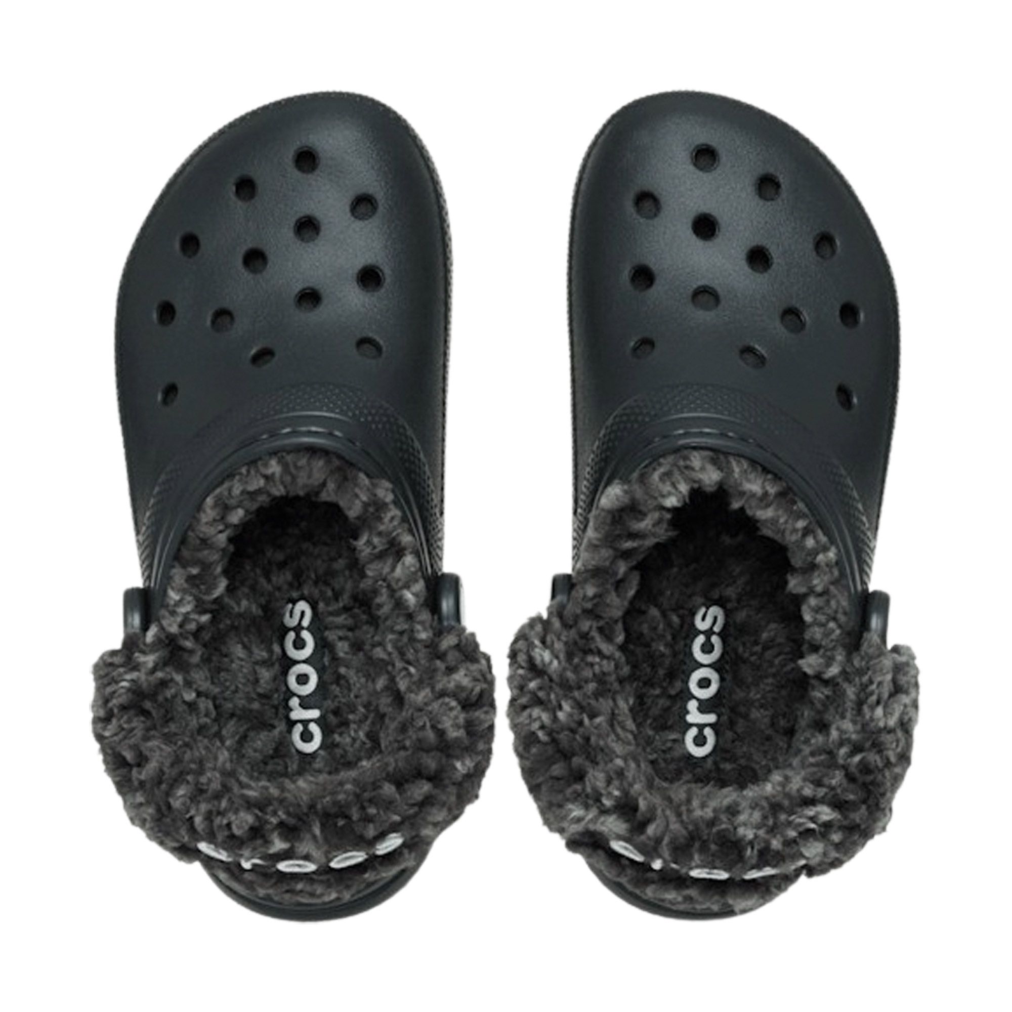 Crocs Classic Fleece Lined Clog Slippers Senior | Plutosport