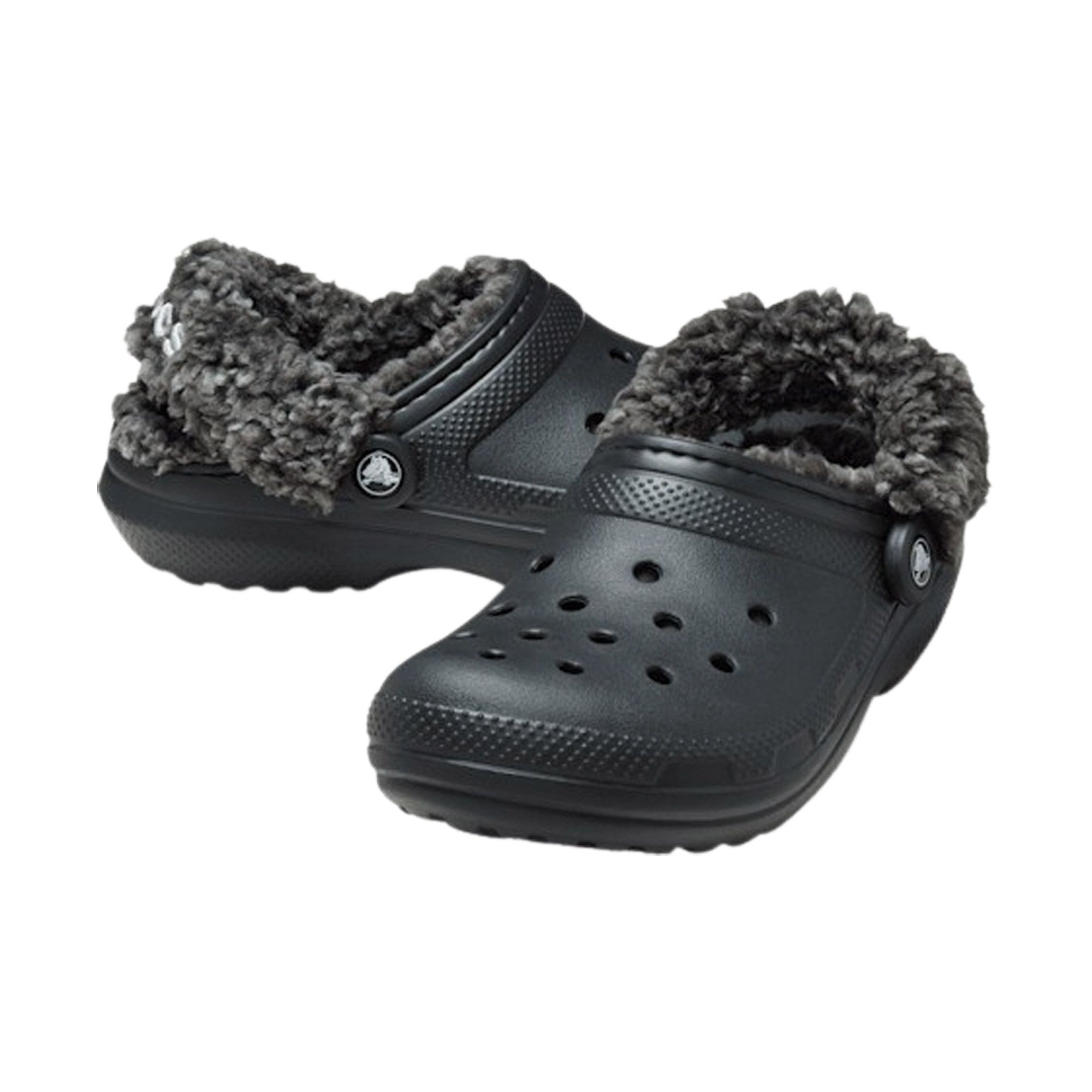 Crocs Classic Fleece Lined Clog Slippers Senior | Plutosport
