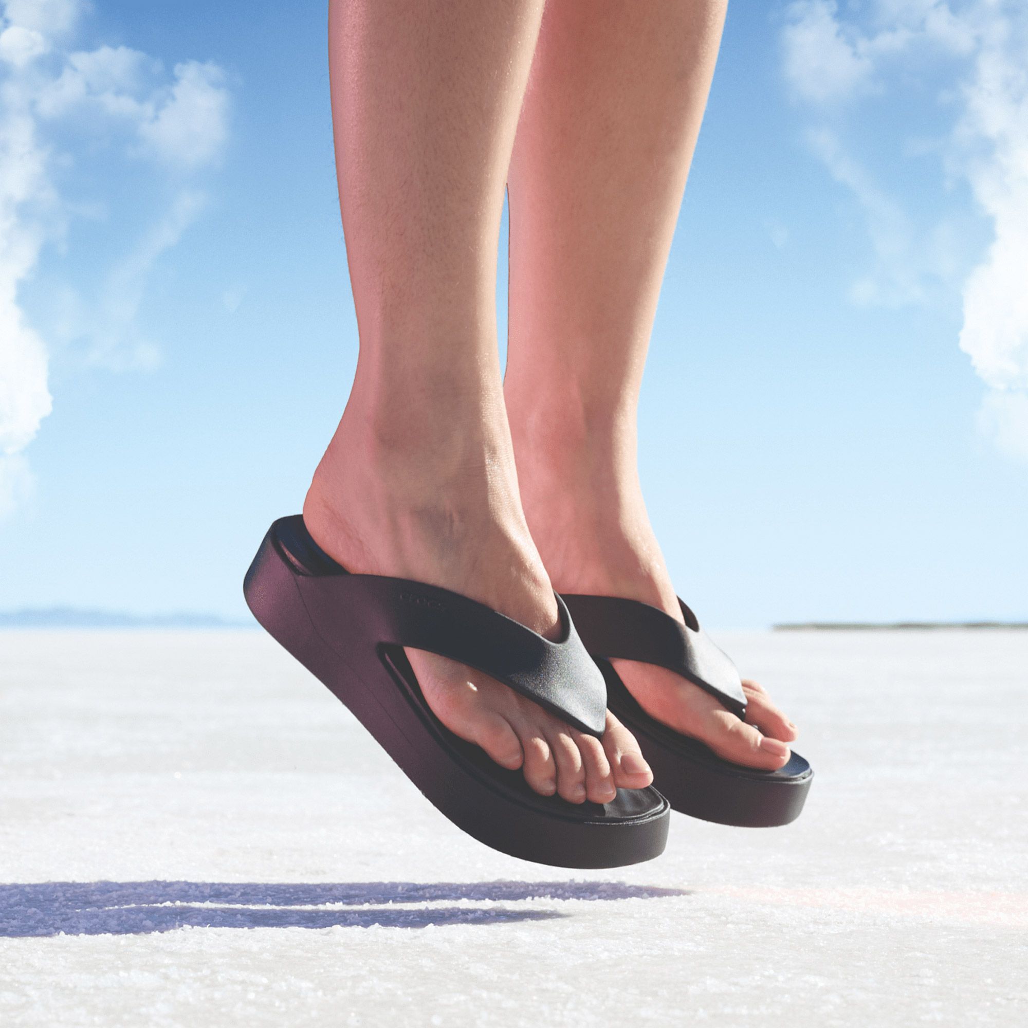 Crocs Getaway Platform Flip Teenslippers Dames