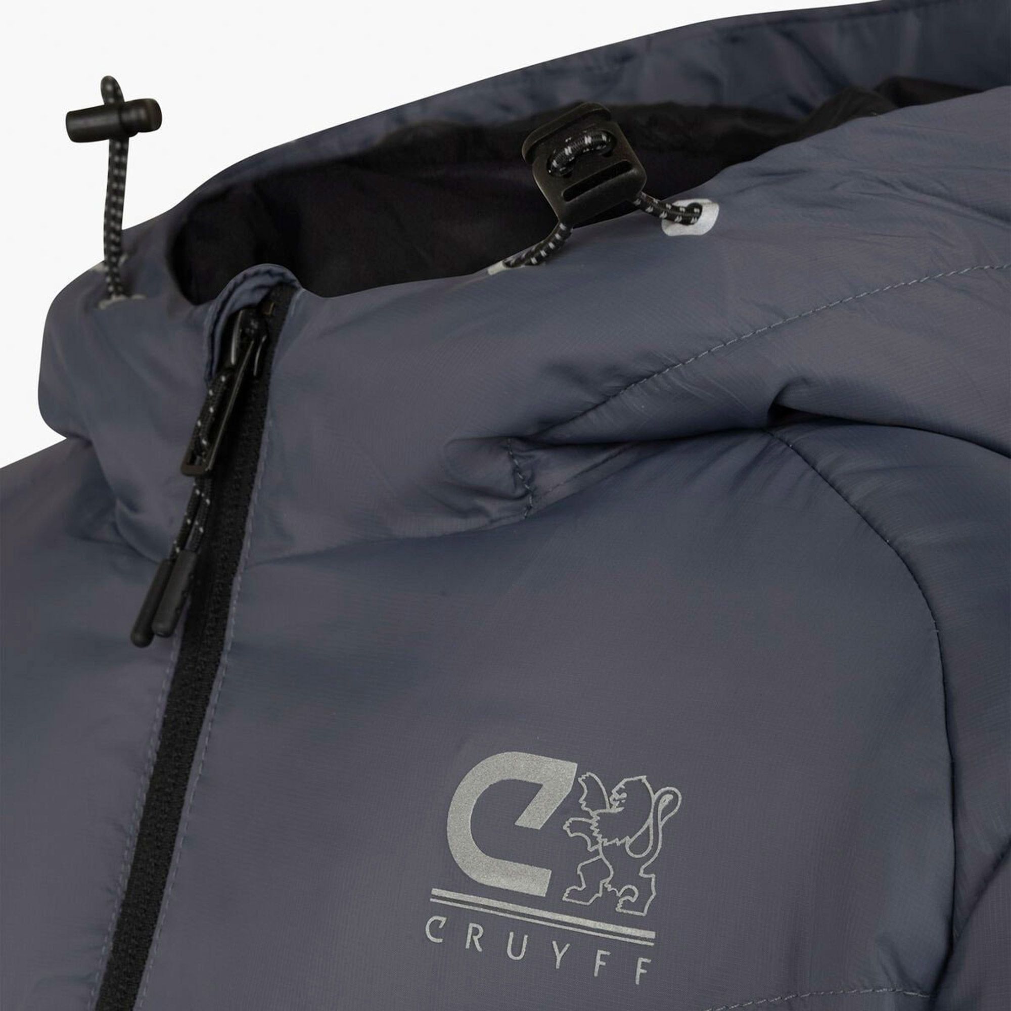 Cruyff Hematite Puffer Winterjas Junior