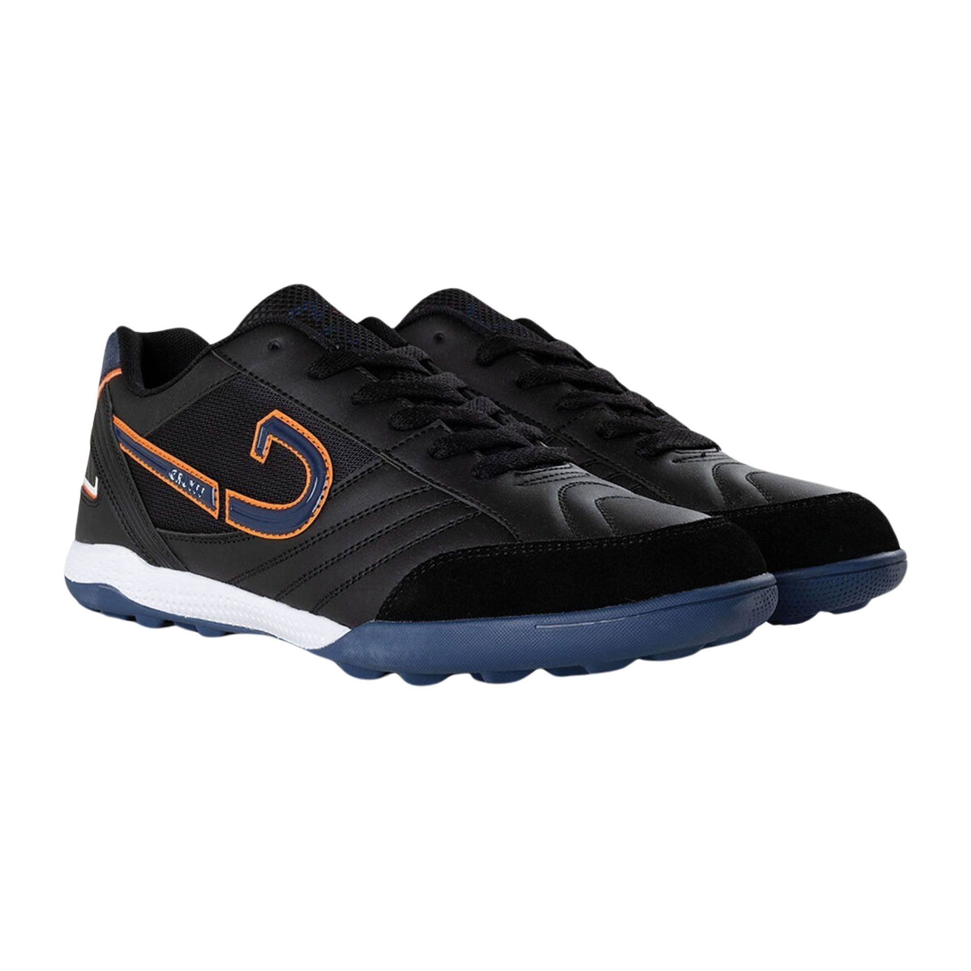 Chaussures De Foot Stylo Matchmakers PRO Noires – Leeds United – Taille UK 9 / EU 43 – Neuves