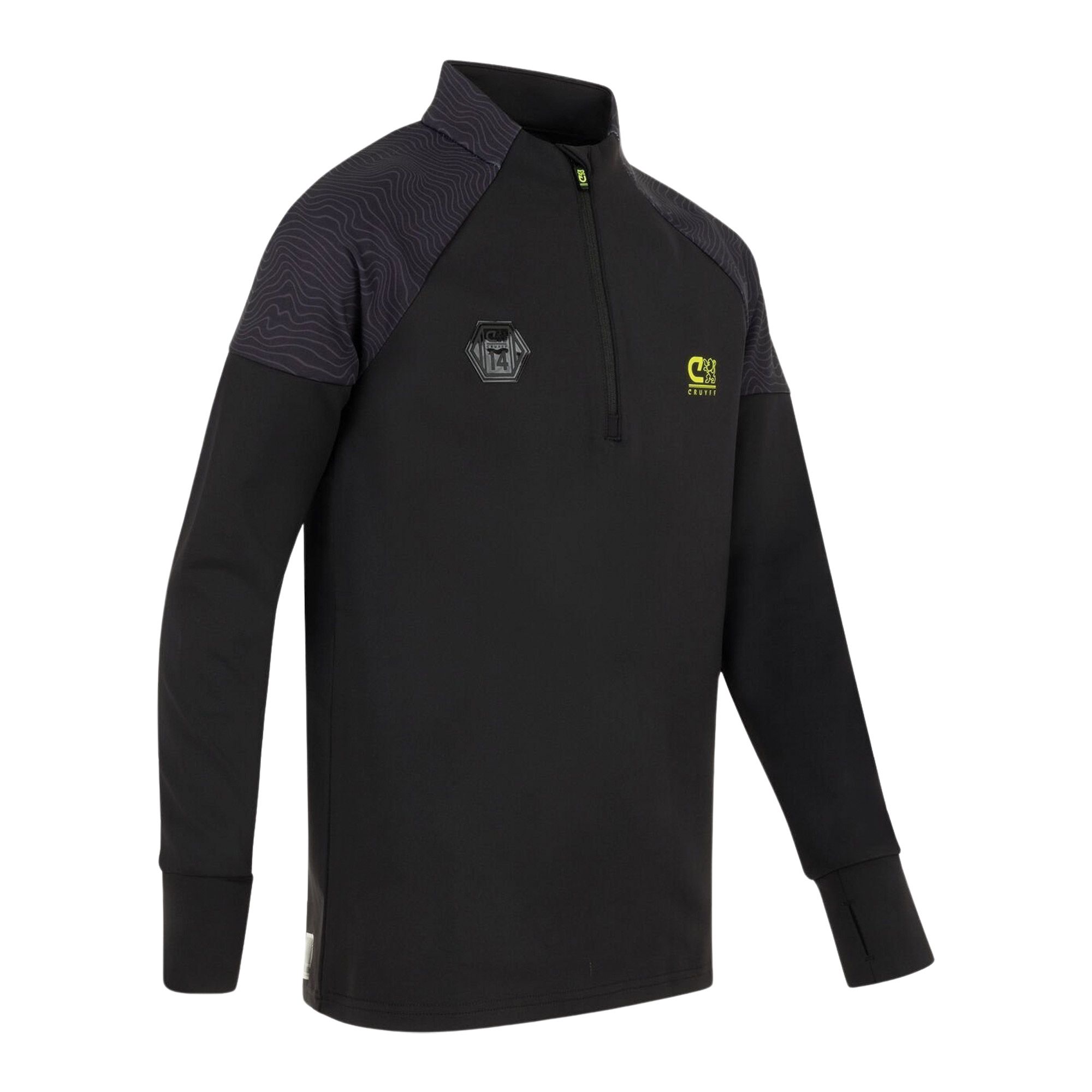 Cruyff Icon Half Zip Sweater Junior