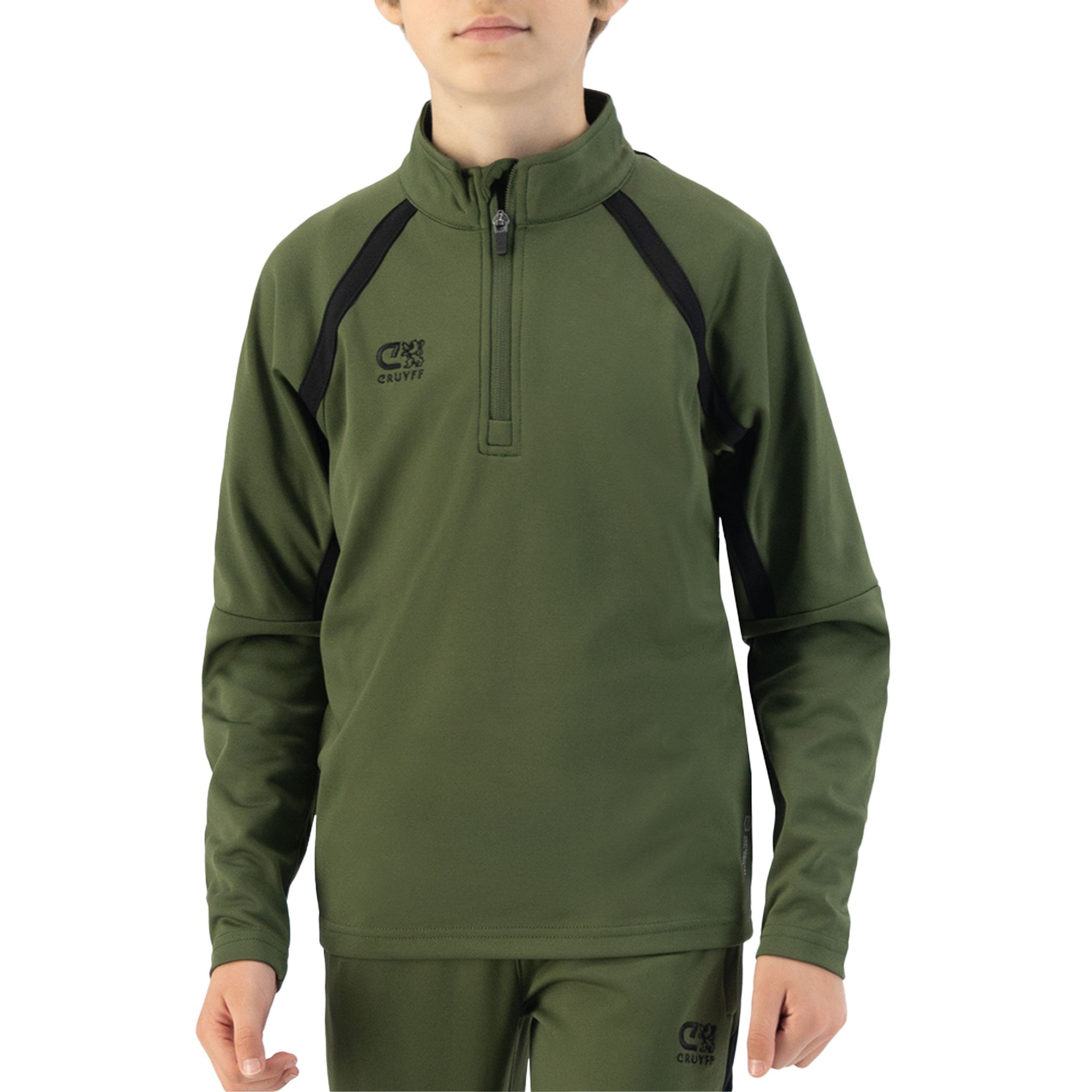 Cruyff Turn Tech Half Zip Trainingssweater Junior