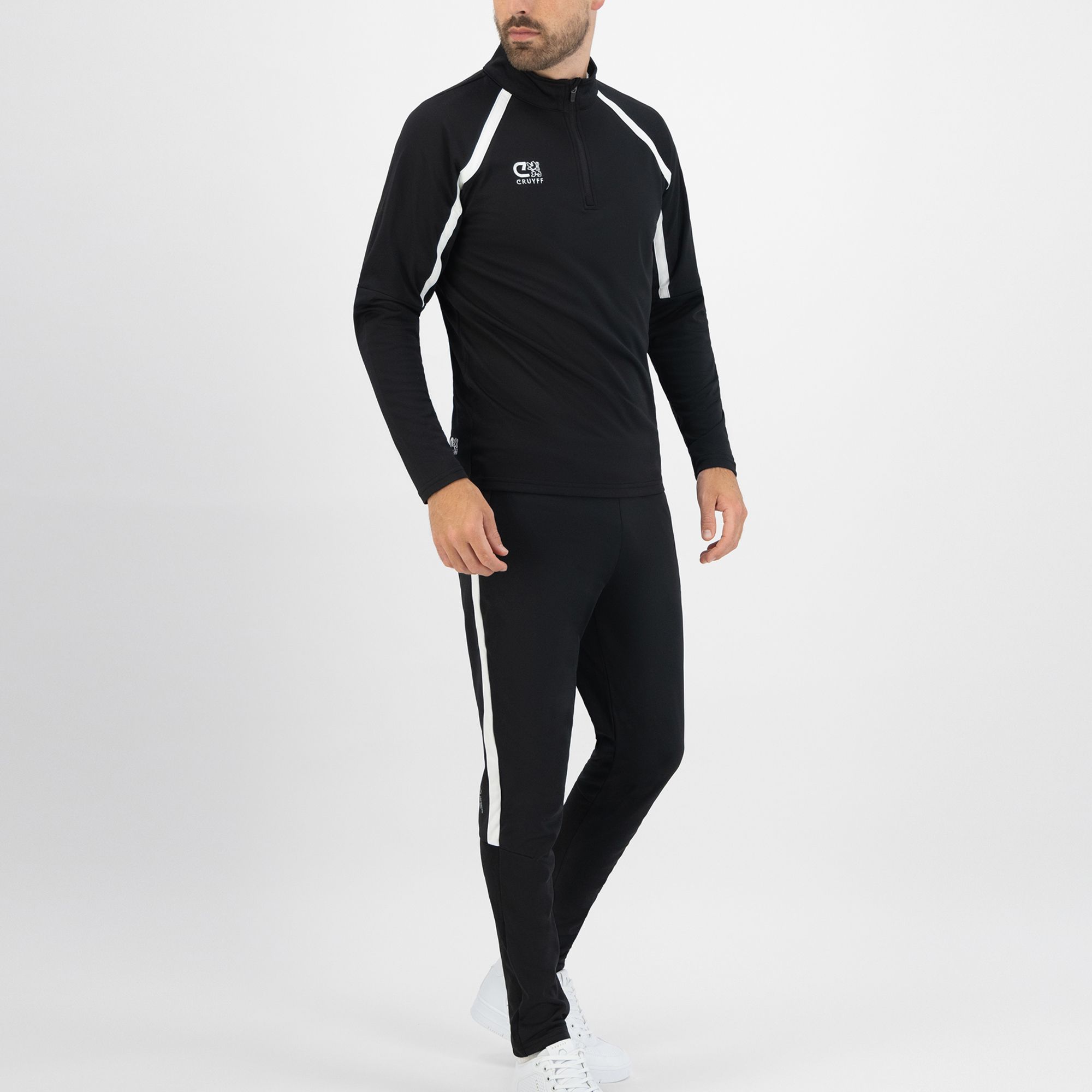 Cruyff Turn Tech Half Zip Trainingssweater Heren