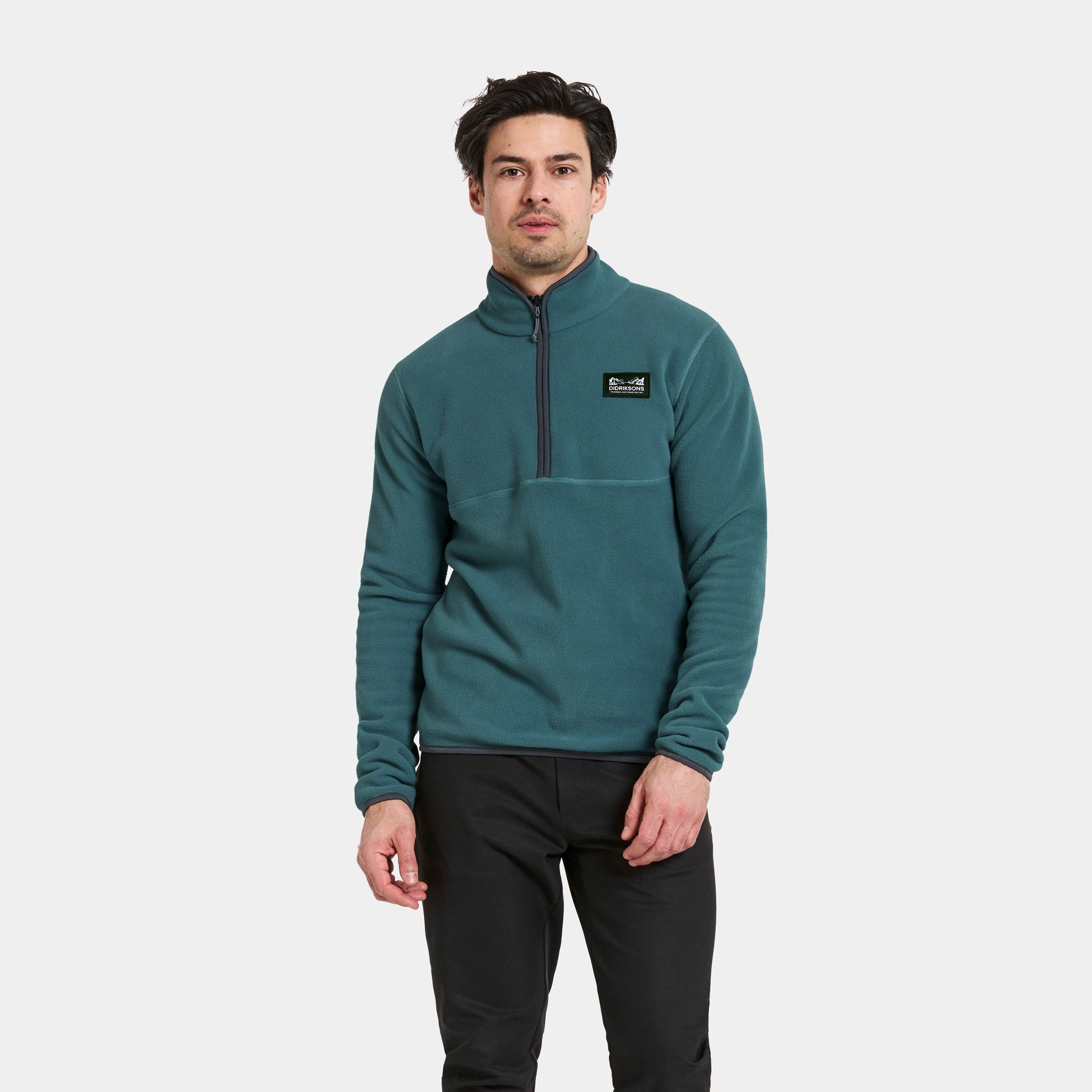 Didriksons Vito Half-Zip Fleece Sweater Heren