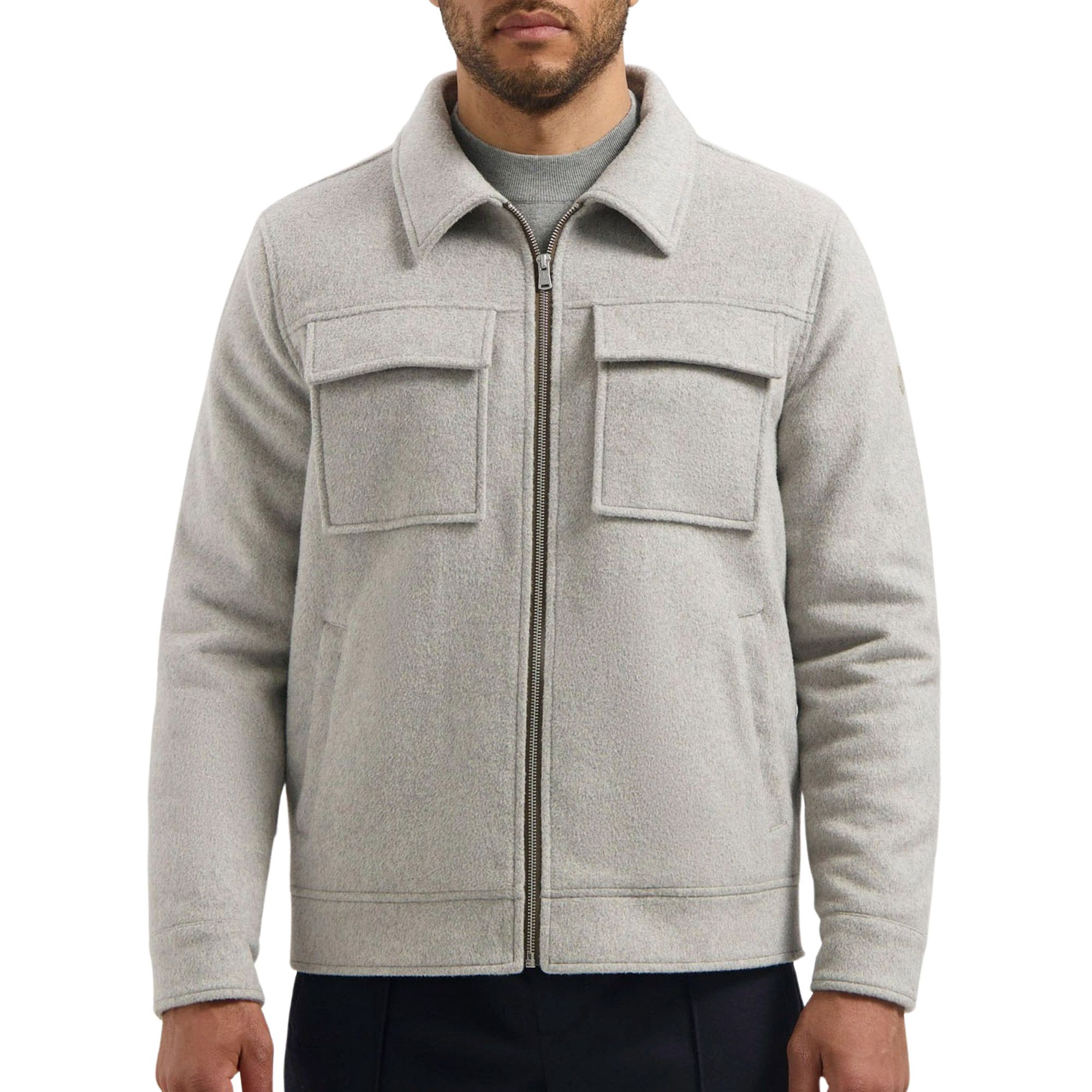 Dstrezzed Colton Wool Jas Heren