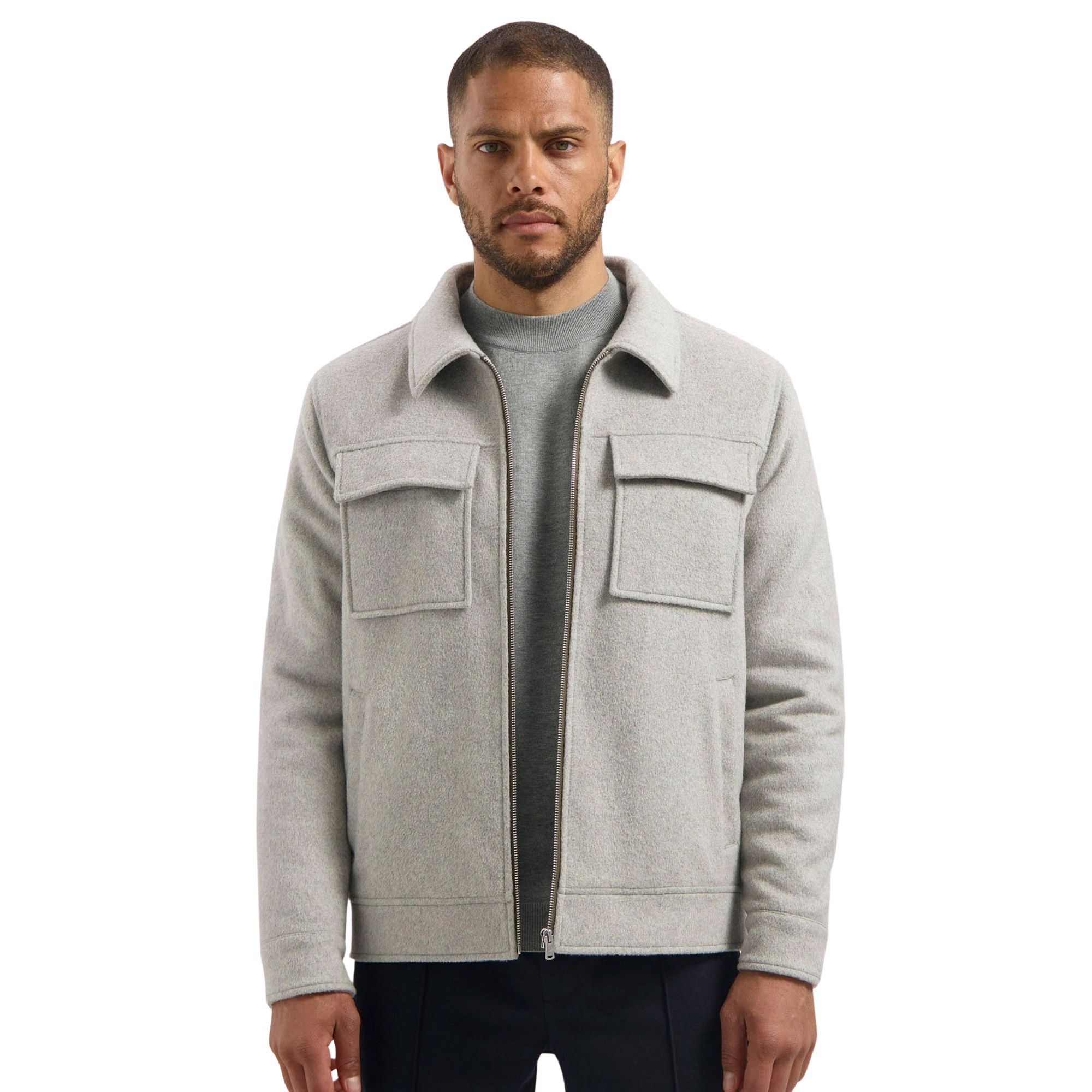Dstrezzed Colton Wool Jas Heren