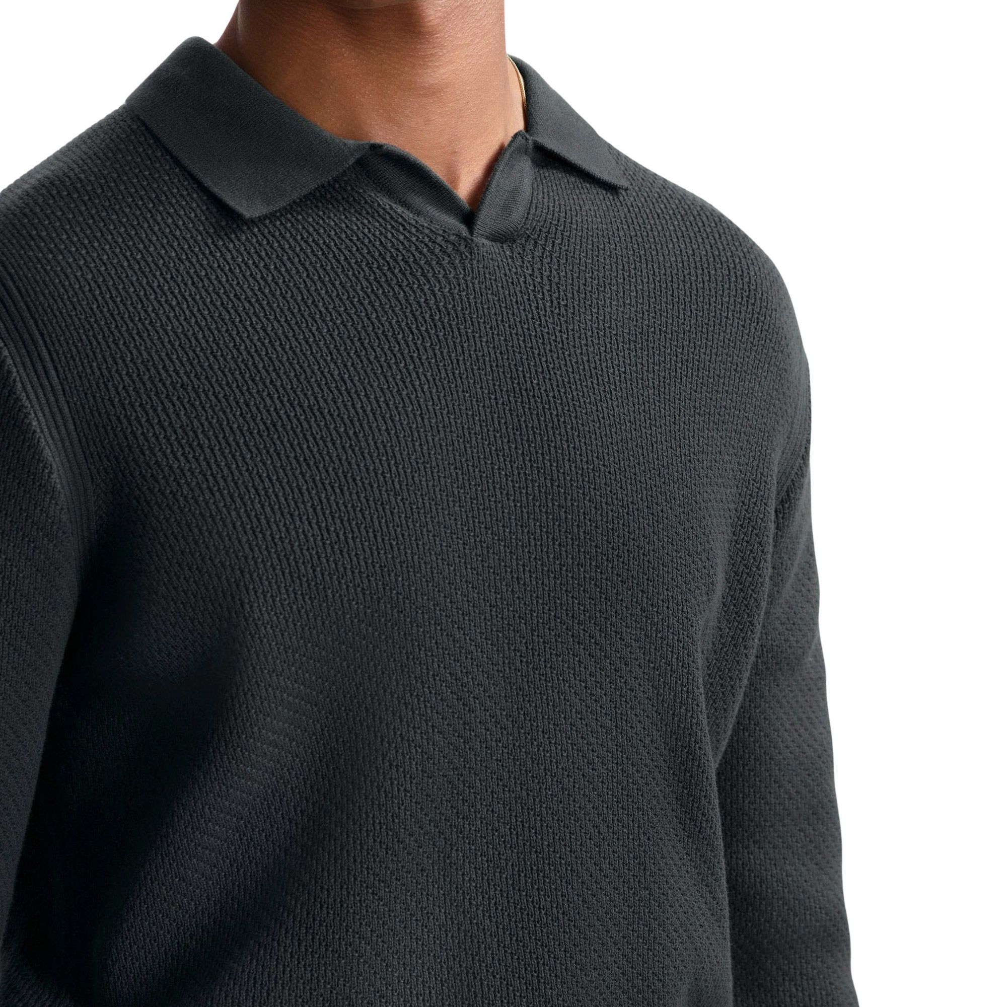 Dstrezzed Kostas Knitted Longsleeve Polo Heren