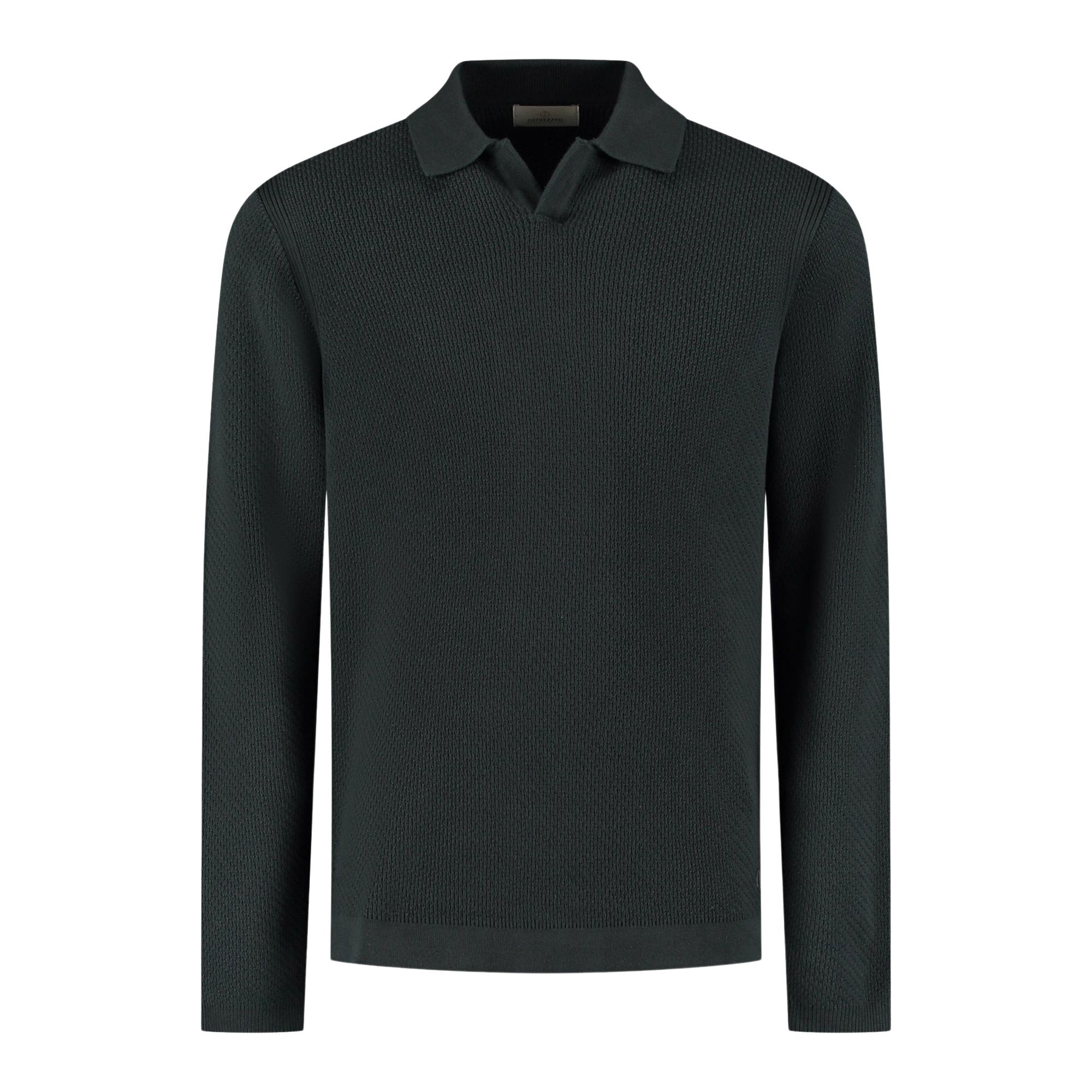 Dstrezzed Kostas Knitted Longsleeve Polo Heren