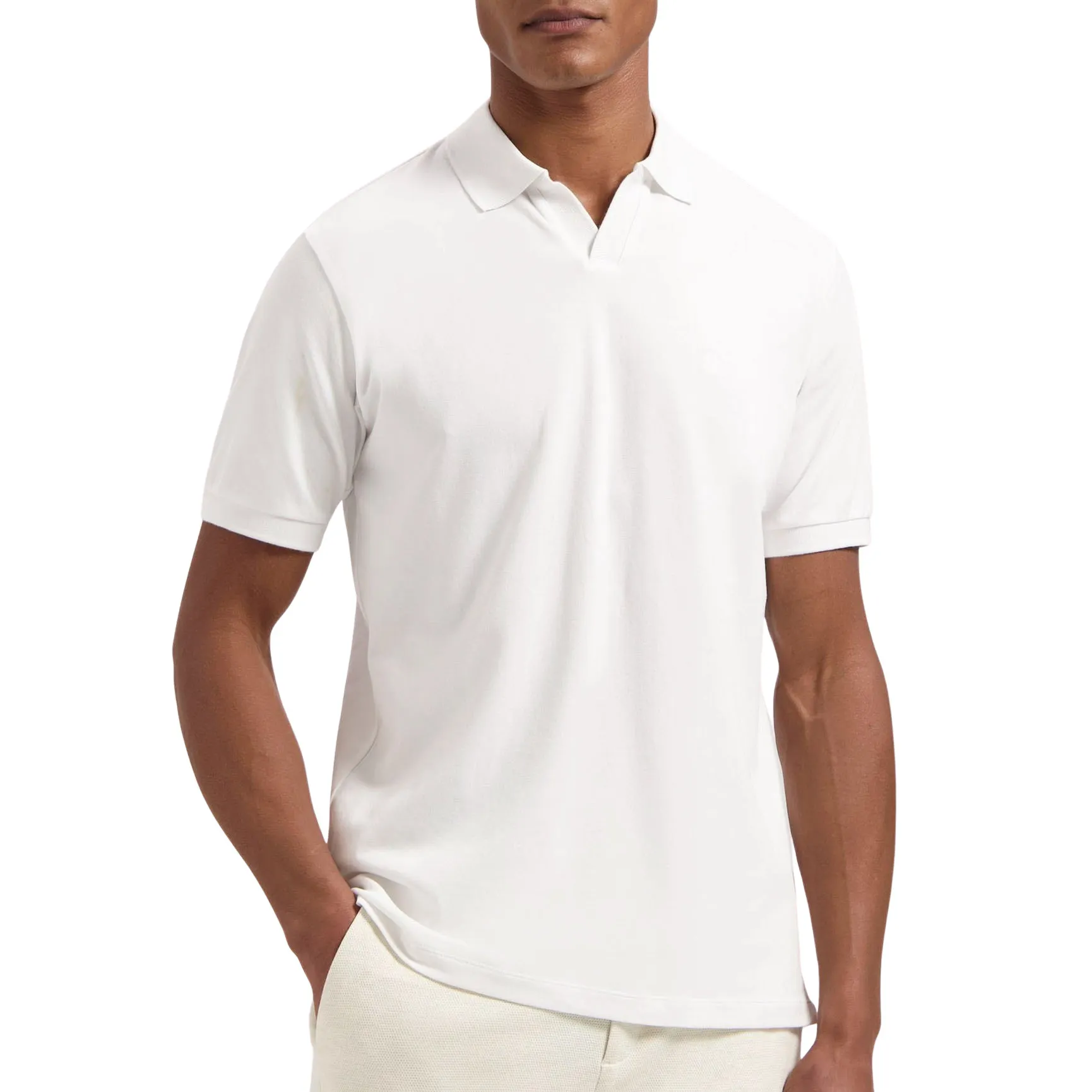 Dstrezzed The Bowie V-Neck Polo Herren