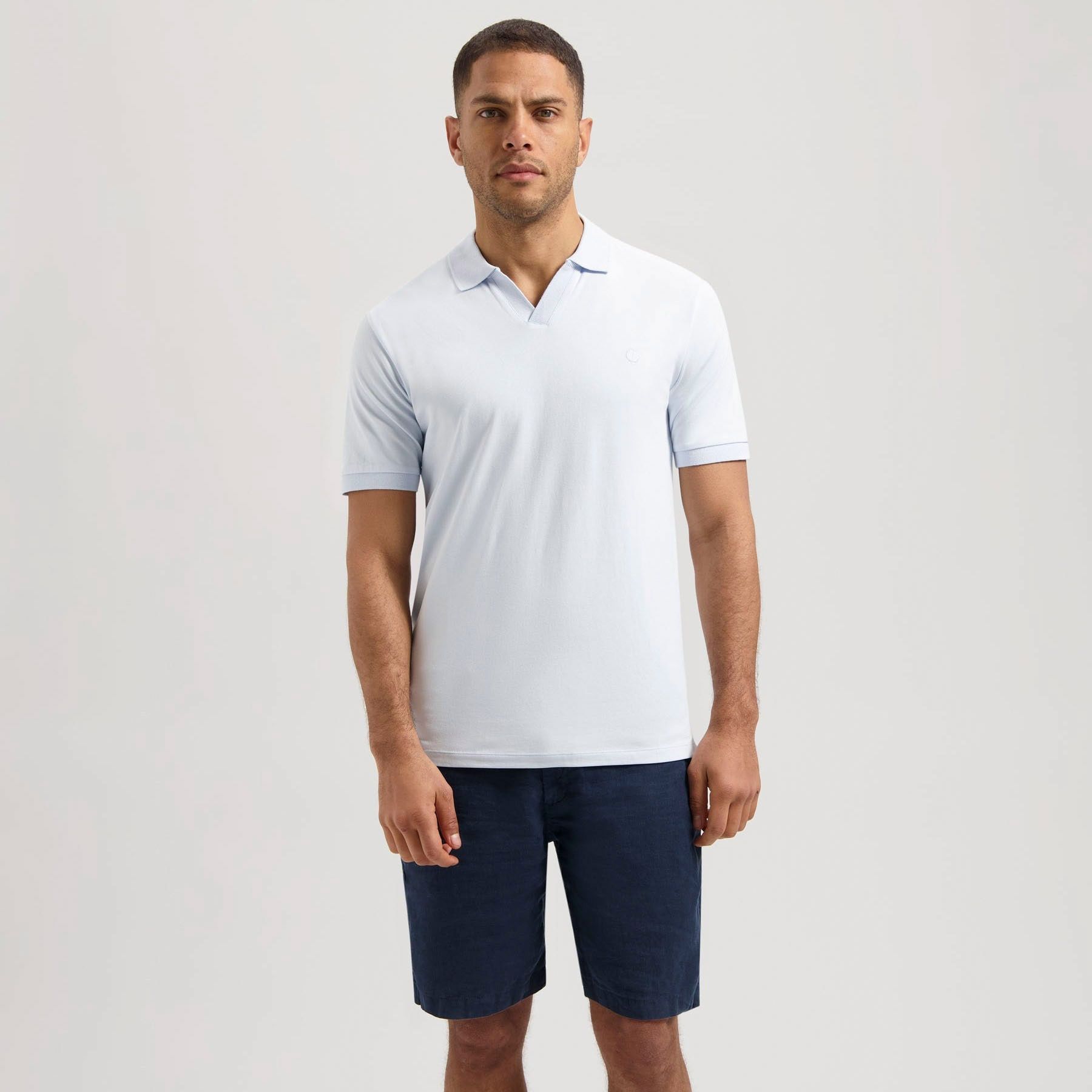 Dstrezzed The Bowie V-Neck Polo Heren