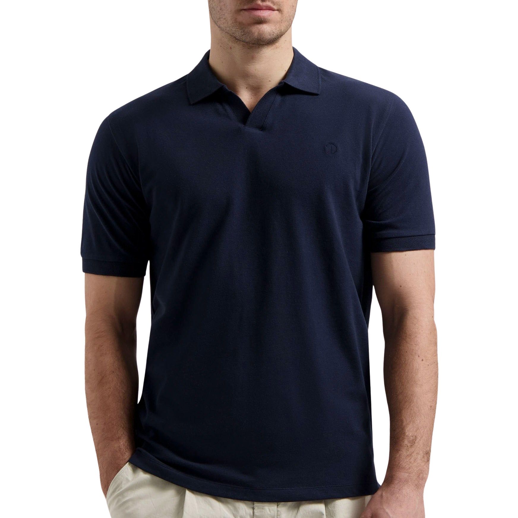 Dstrezzed The Bowie V-Neck Polo Heren
