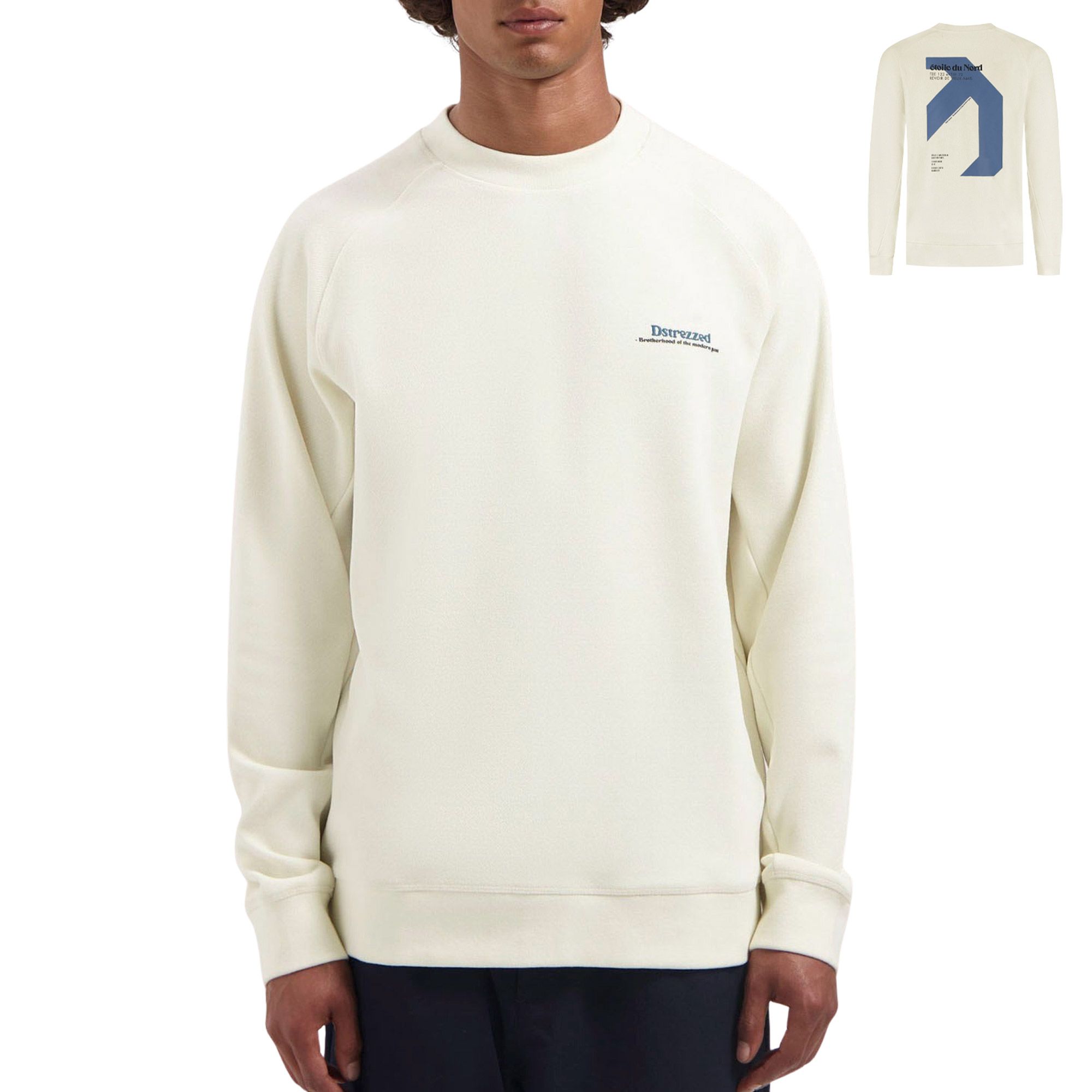Dstrezzed Adrian Graphic Crew Sweater Heren