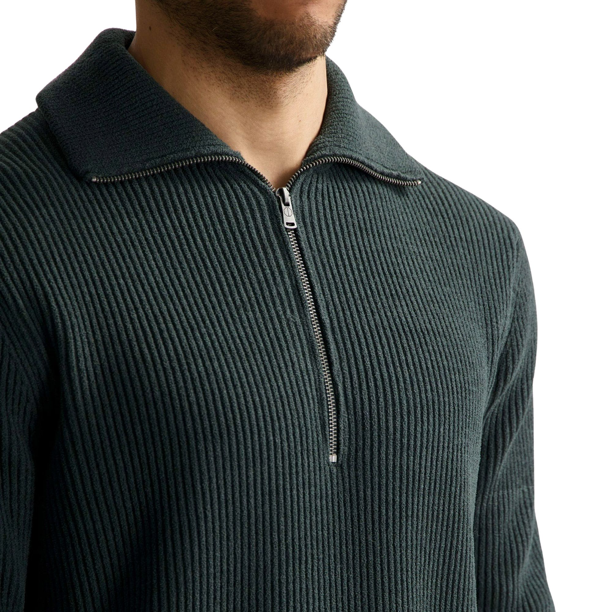 Dstrezzed Josiah Skipper Half Zip Sweater Heren | PlutoSport
