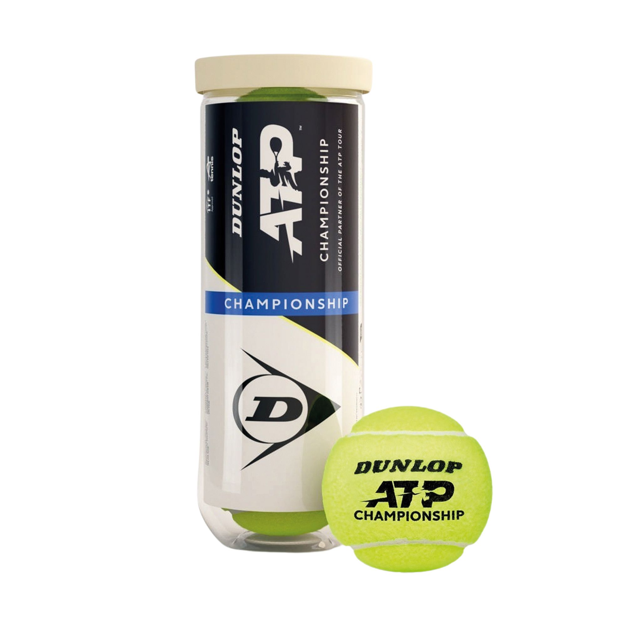 Dunlop ATP Championship Tennisballen (3-can)