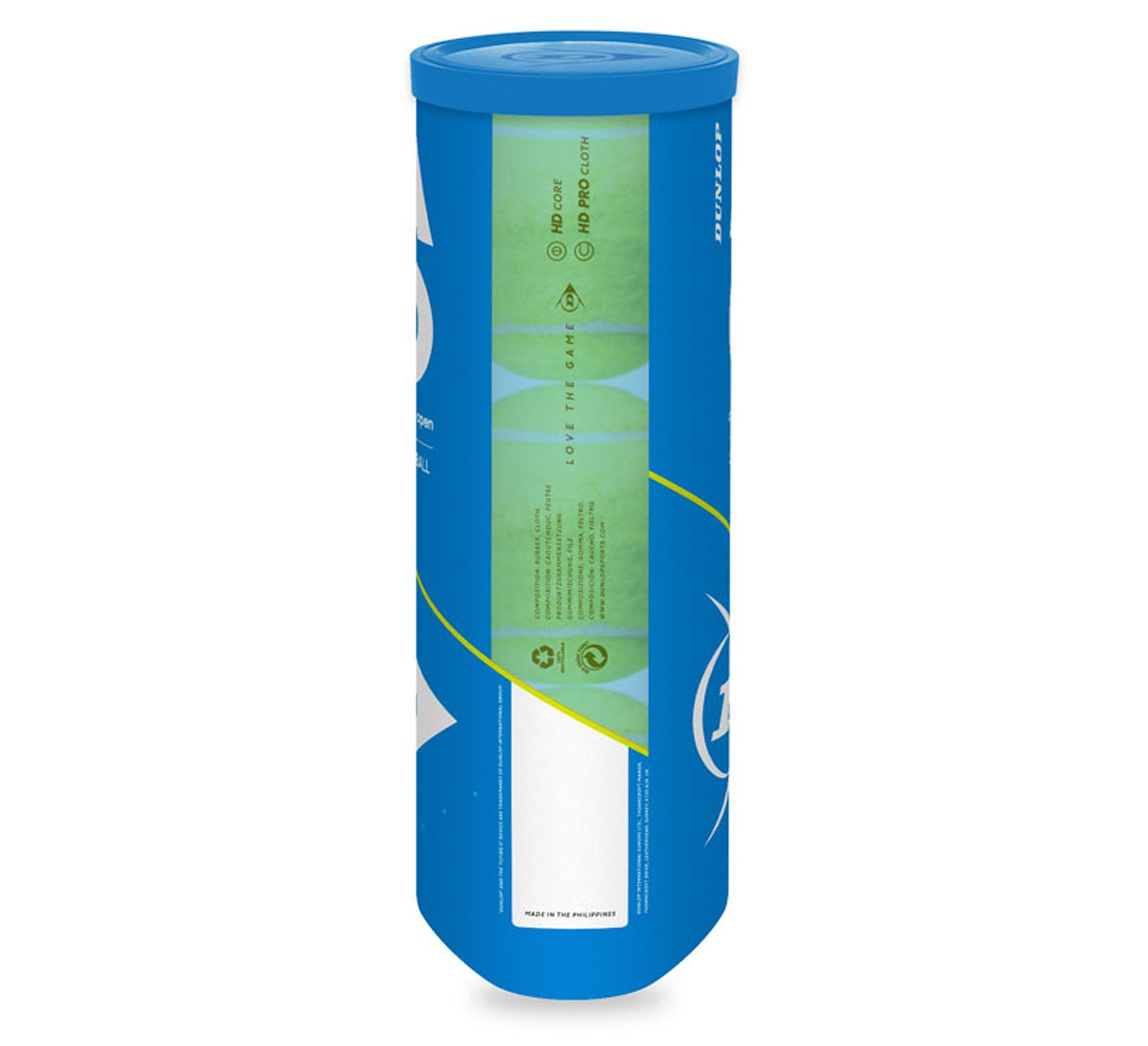 Dunlop Australian Open Tennisballs (3-can)