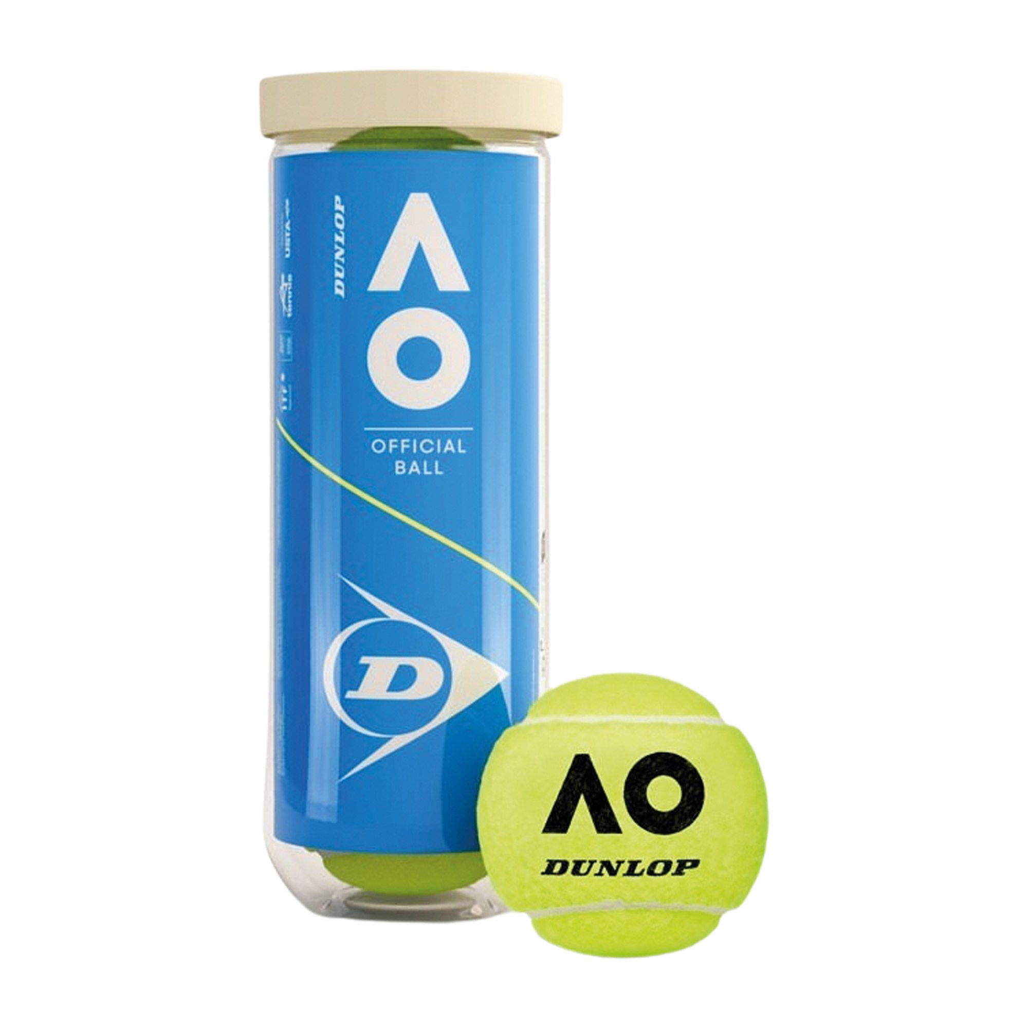 Dunlop Australian Open Tennisballen (4-can)