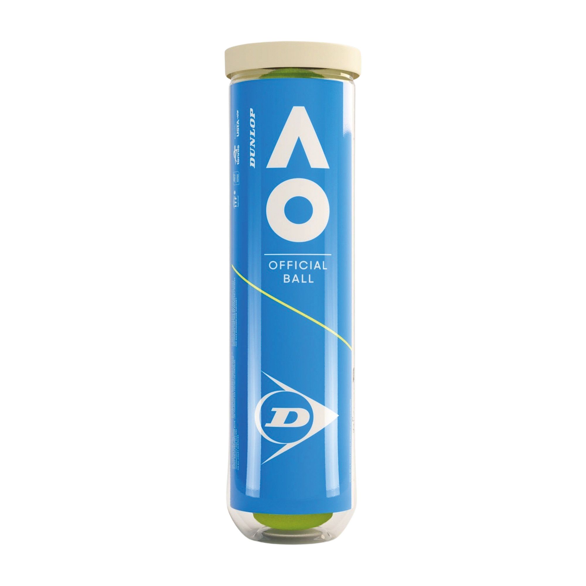 Dunlop Australian Open Tennisballen (4-can)