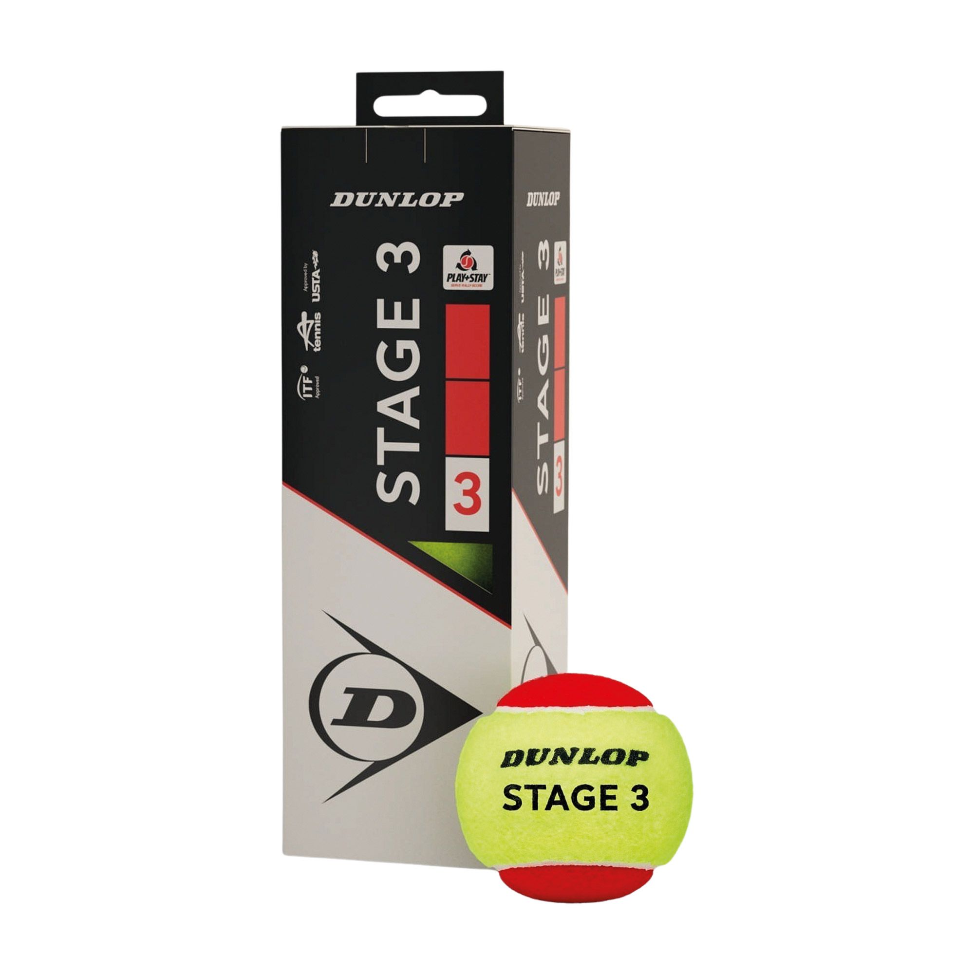 Dunlop Stage 3 Tennisballen (3-can)