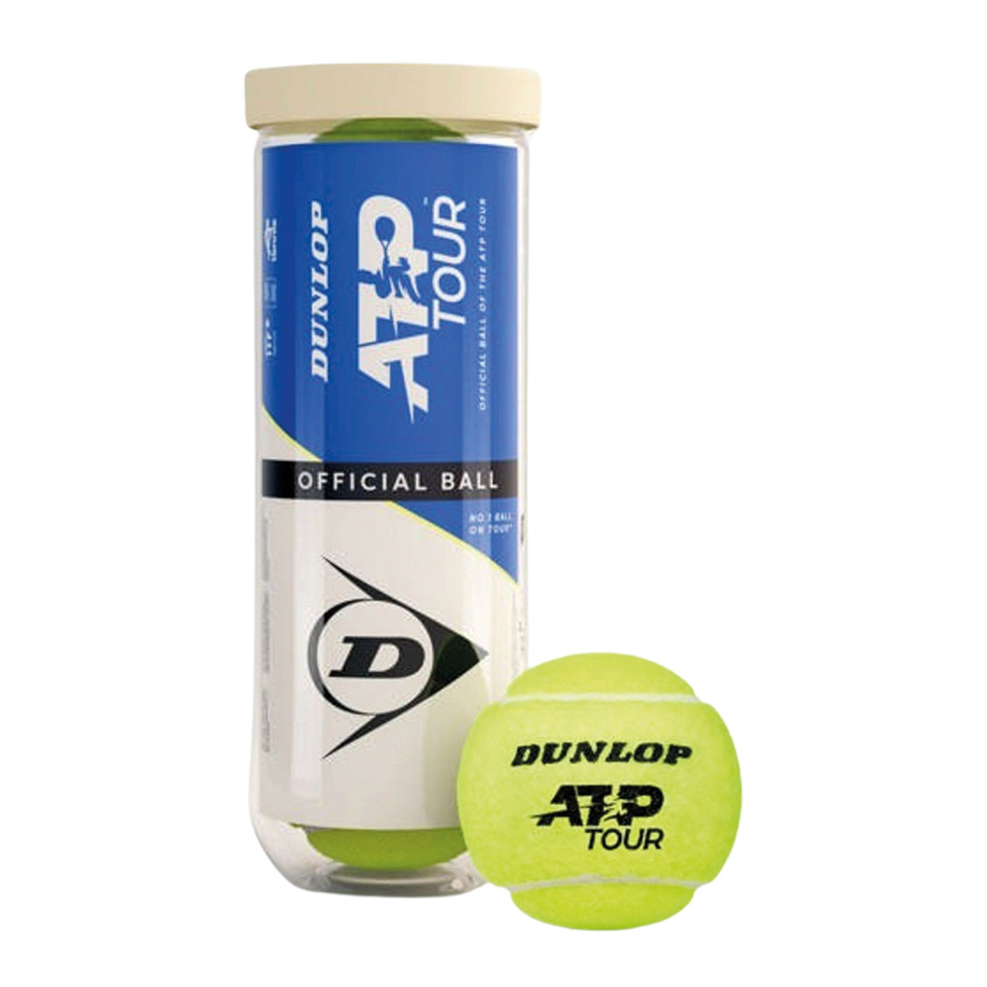 Dunlop ATP Tour Tennisballen (3-can)