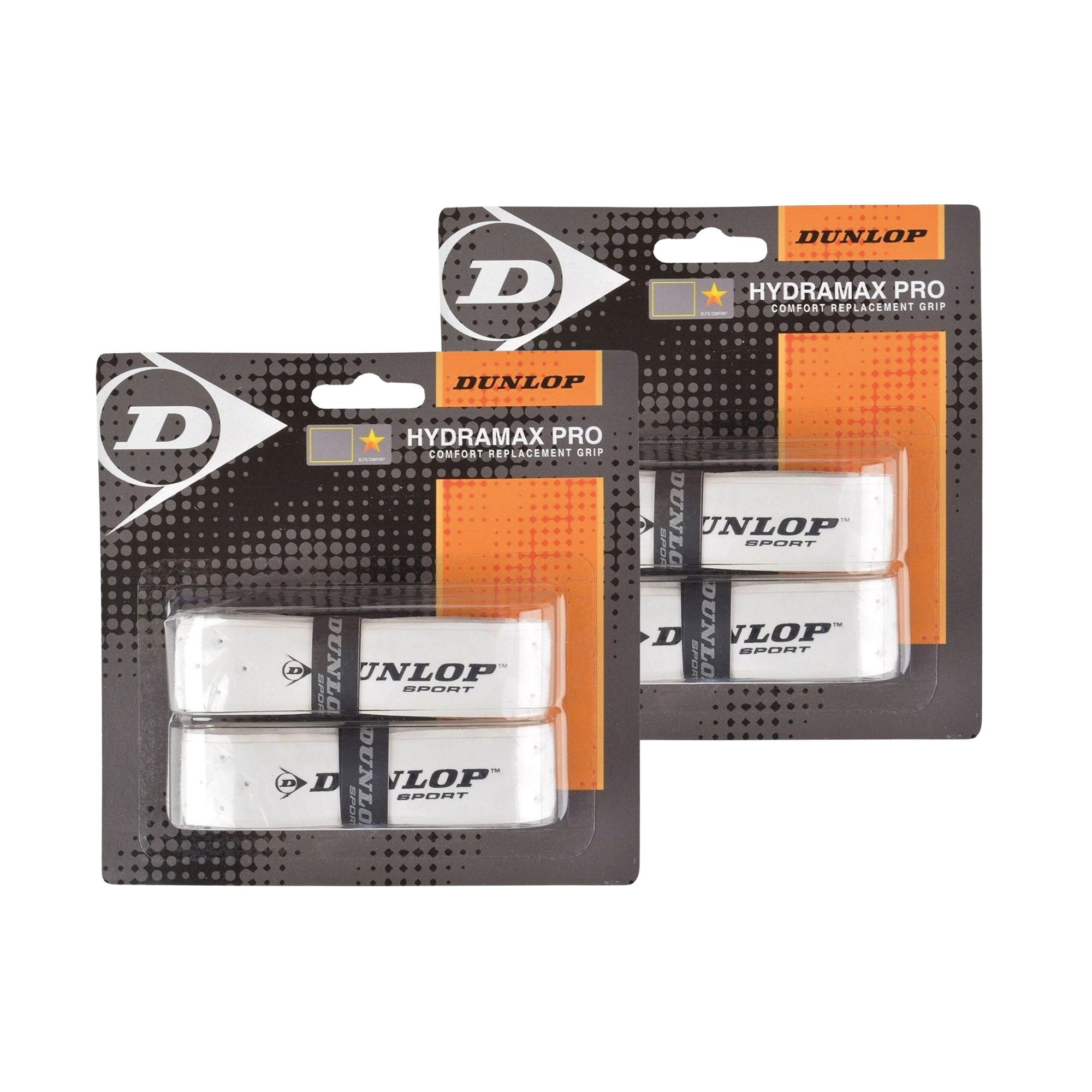 Dunlop Hydramax Pro Squash Grips (2x2-pack)