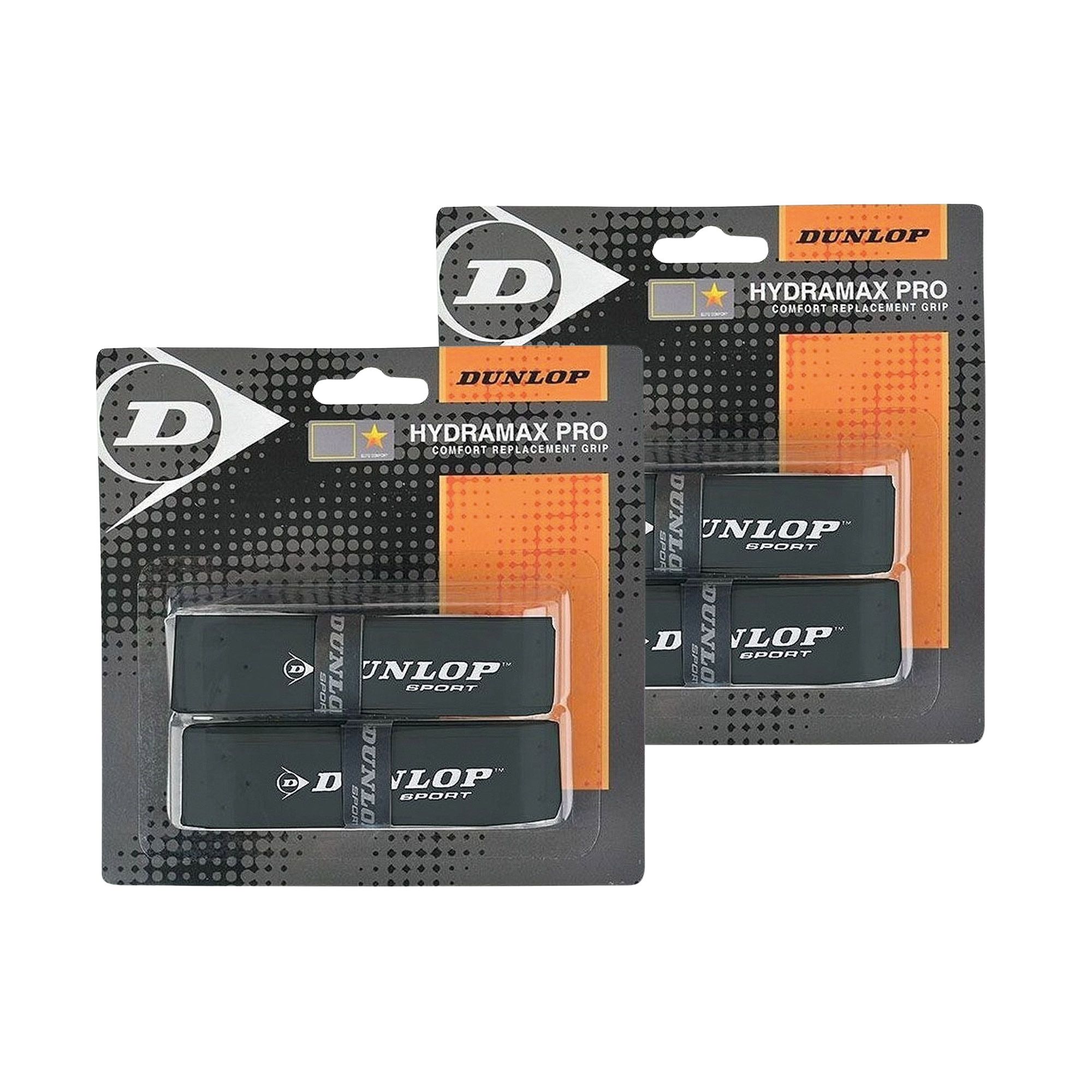 Dunlop Hydramax Pro Squash Grips (2x2-pack)