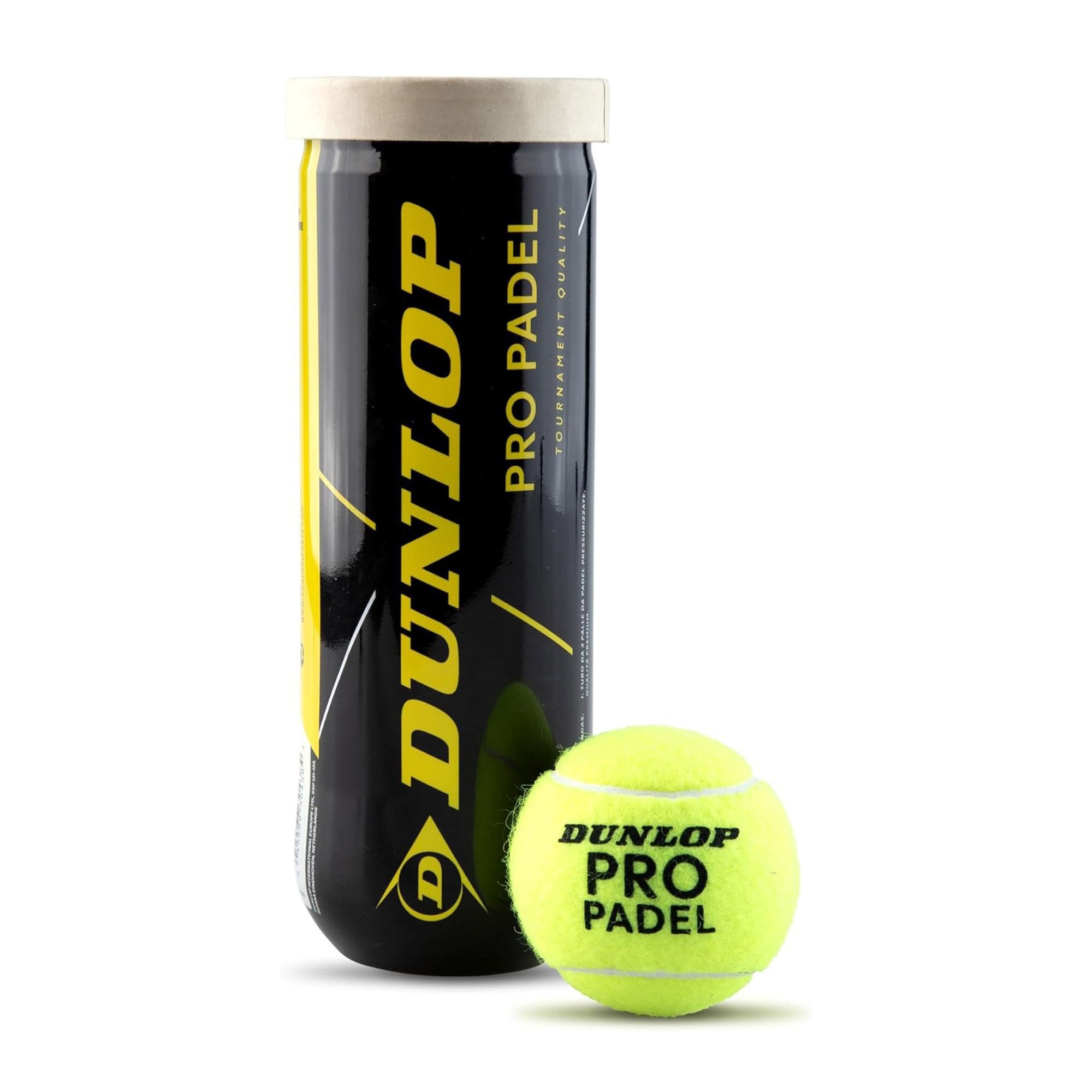Dunlop Pro Padel Ballen (3-can)