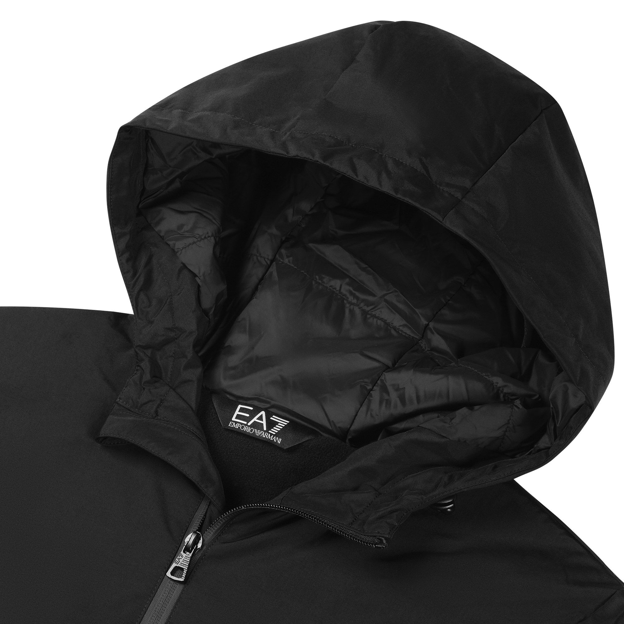 EA7 Core Identity Hooded Bomber Jas Heren