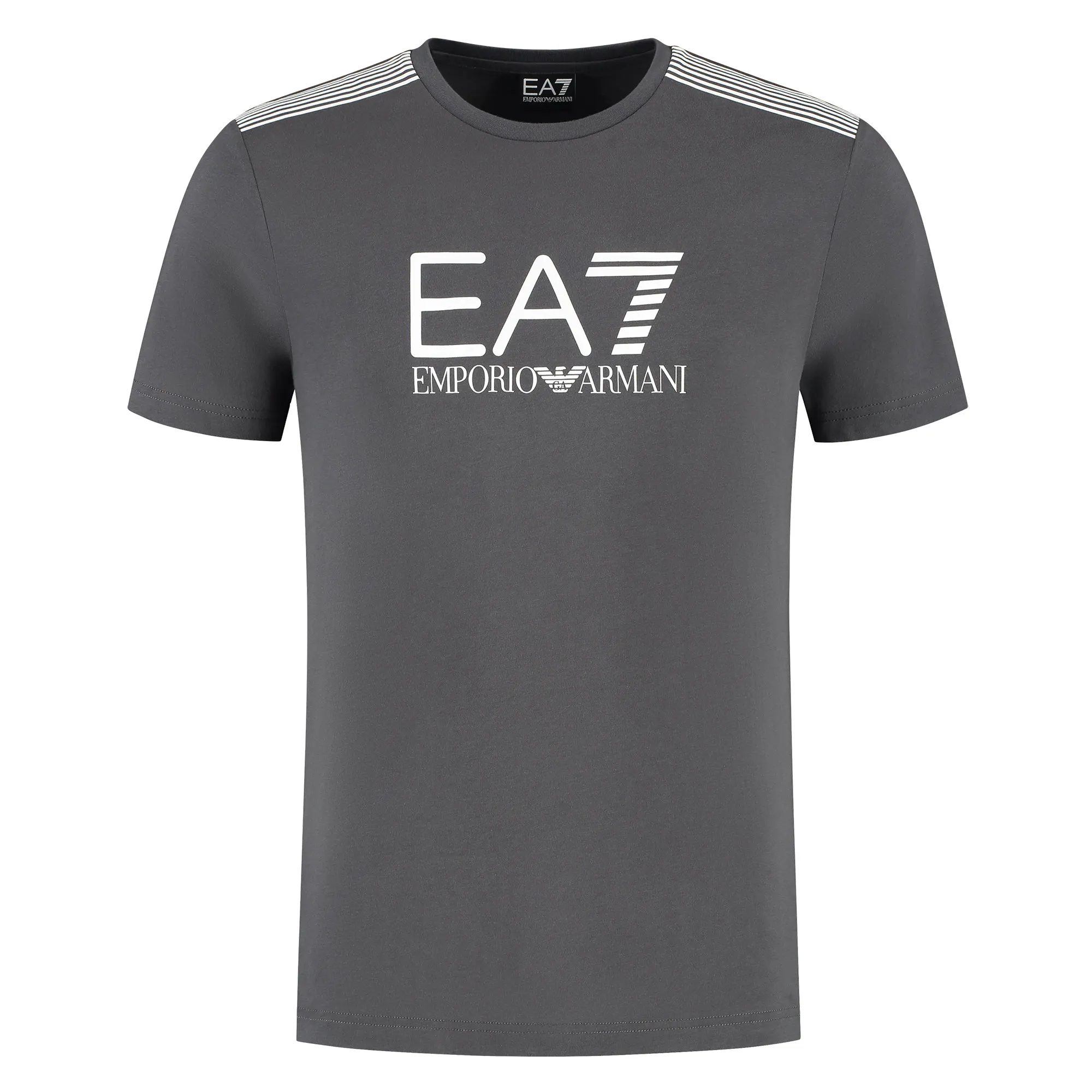 EA7 7-Lines Crew T-shirt Heren