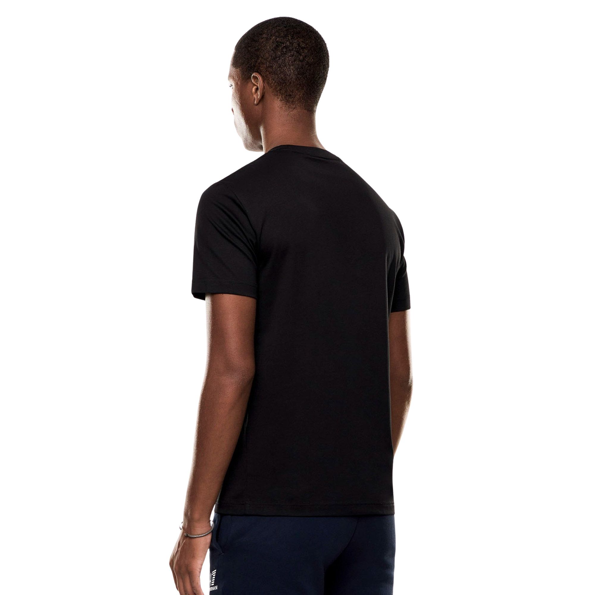 EA7 7-Lines Crew T-shirt Heren