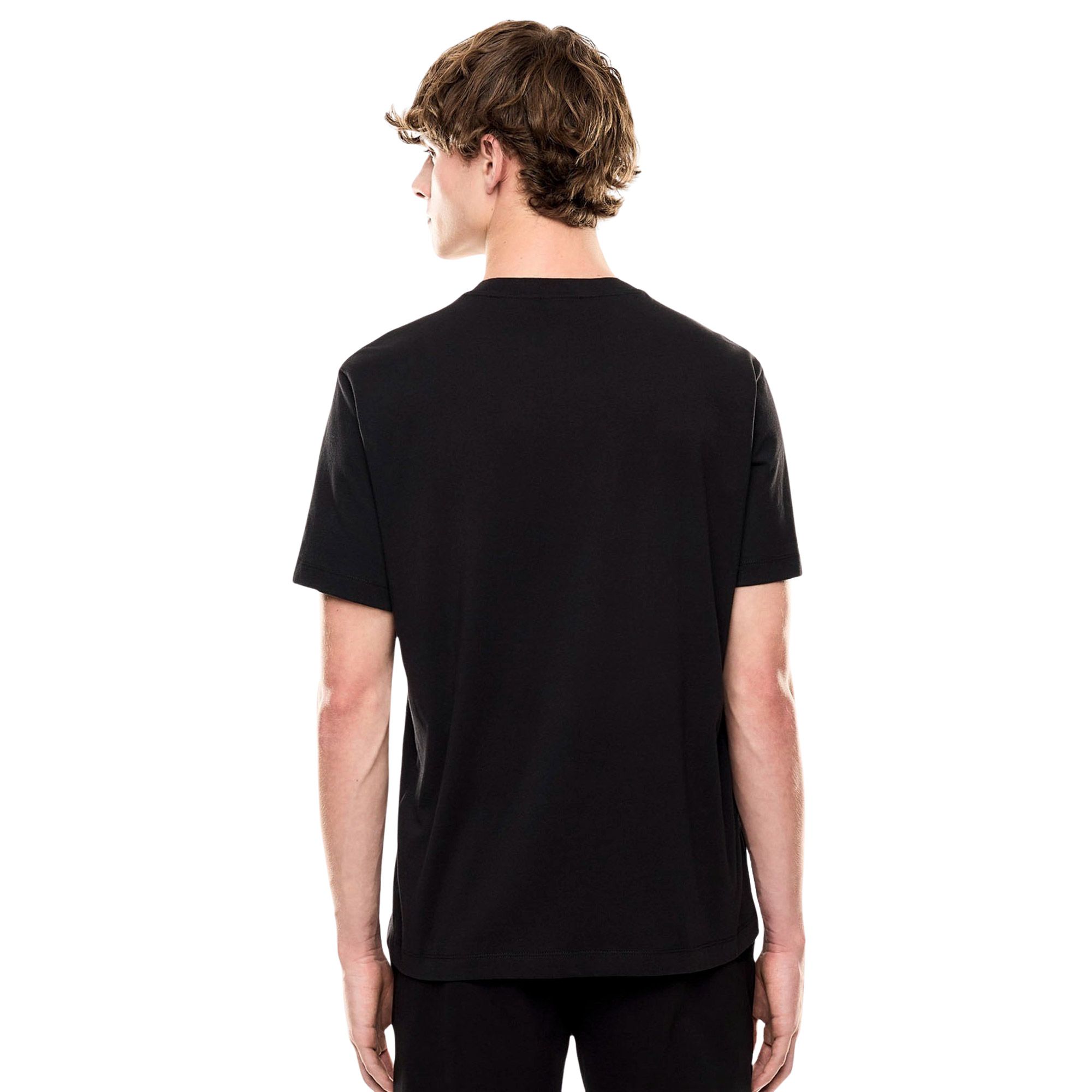 EA7 Logo Series Oversized Logo Crew T-shirt Heren