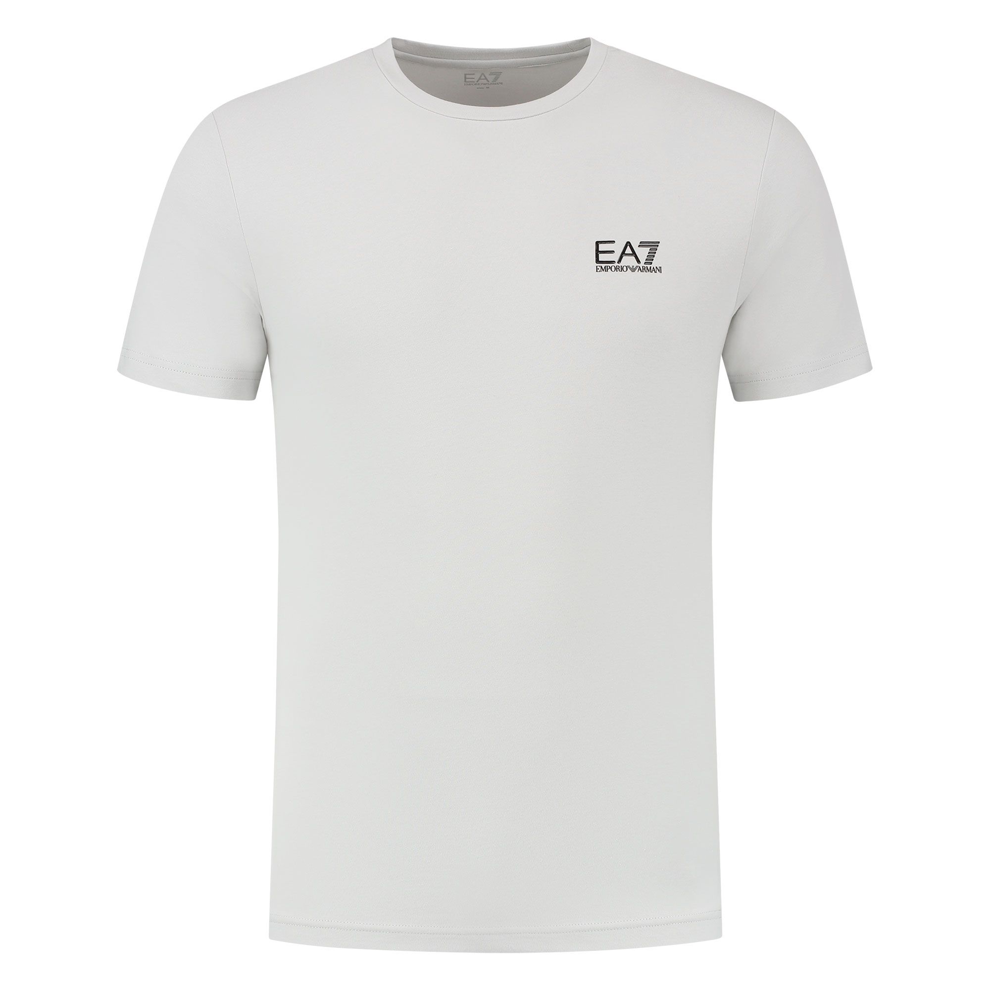 EA7 Basic Logo Stretch-Cotton Shirt Heren