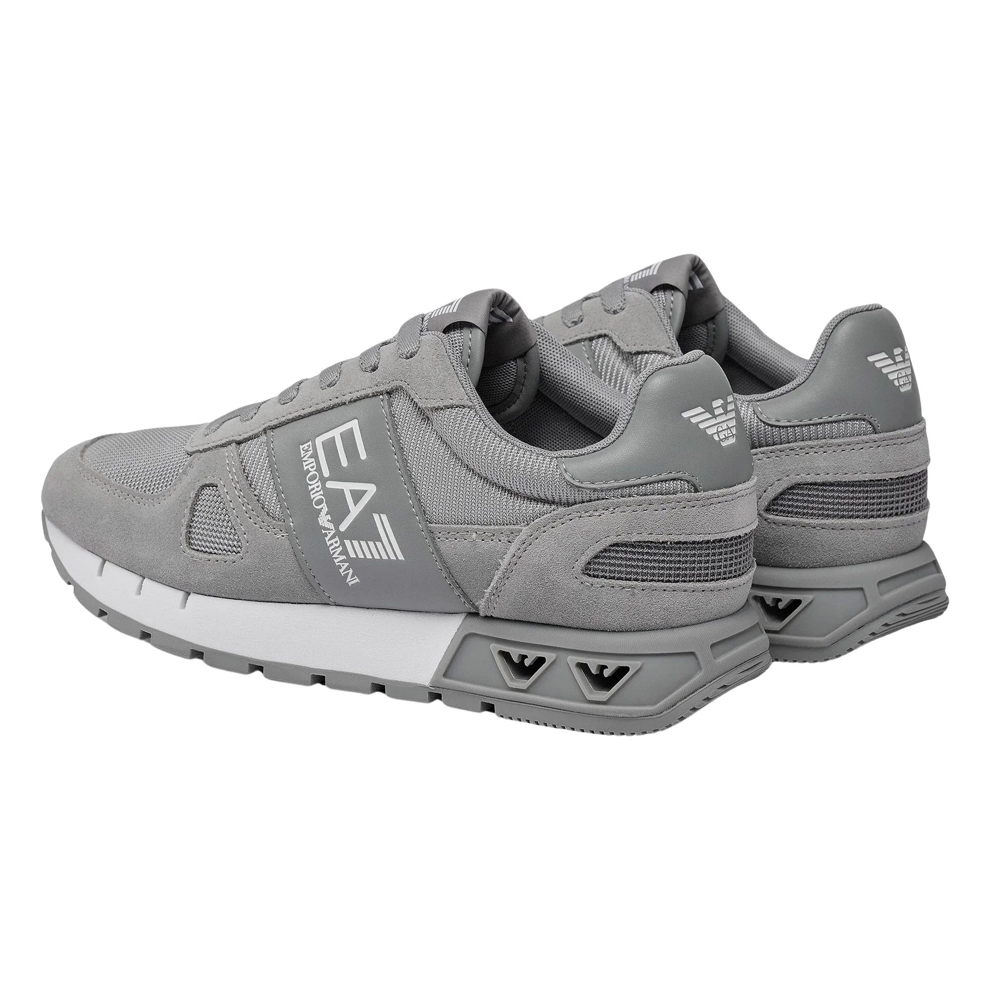 EA7 Black & White Legacy Sneakers Heren