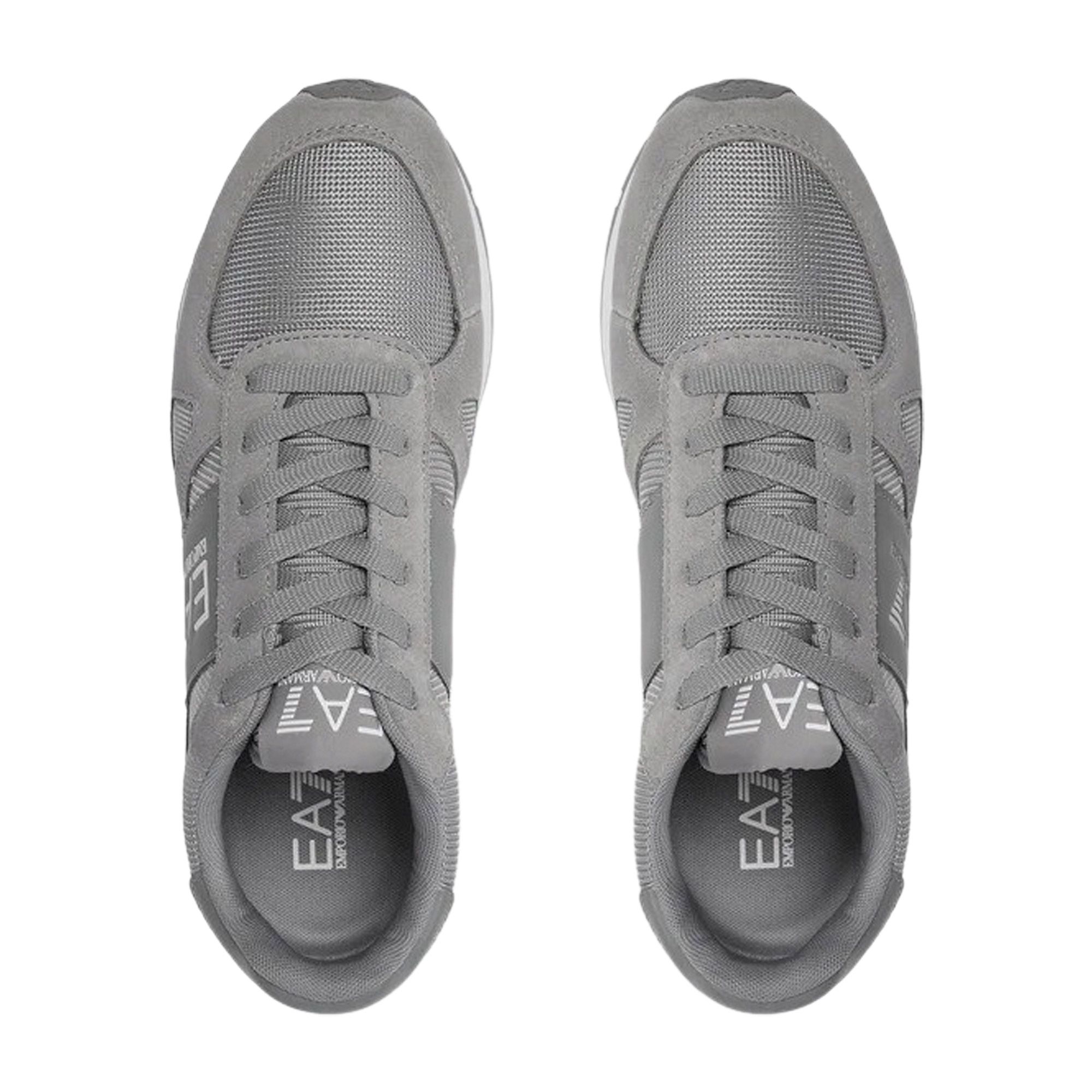 EA7 Black & White Legacy Sneakers Heren