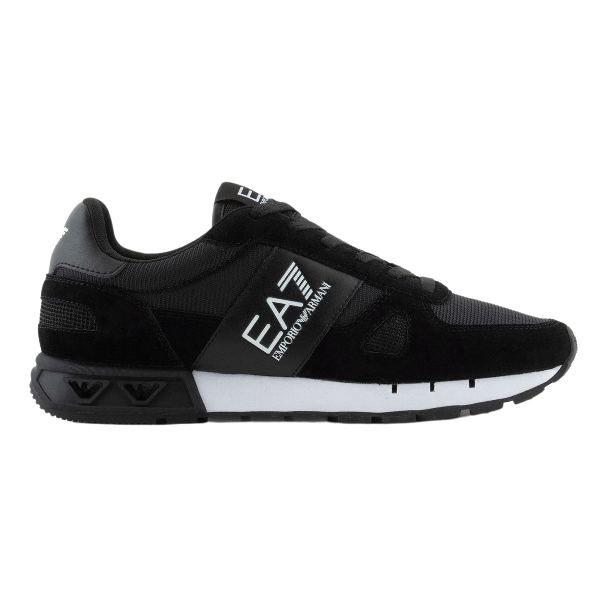 EA7 Black & White Legacy Sneakers Heren