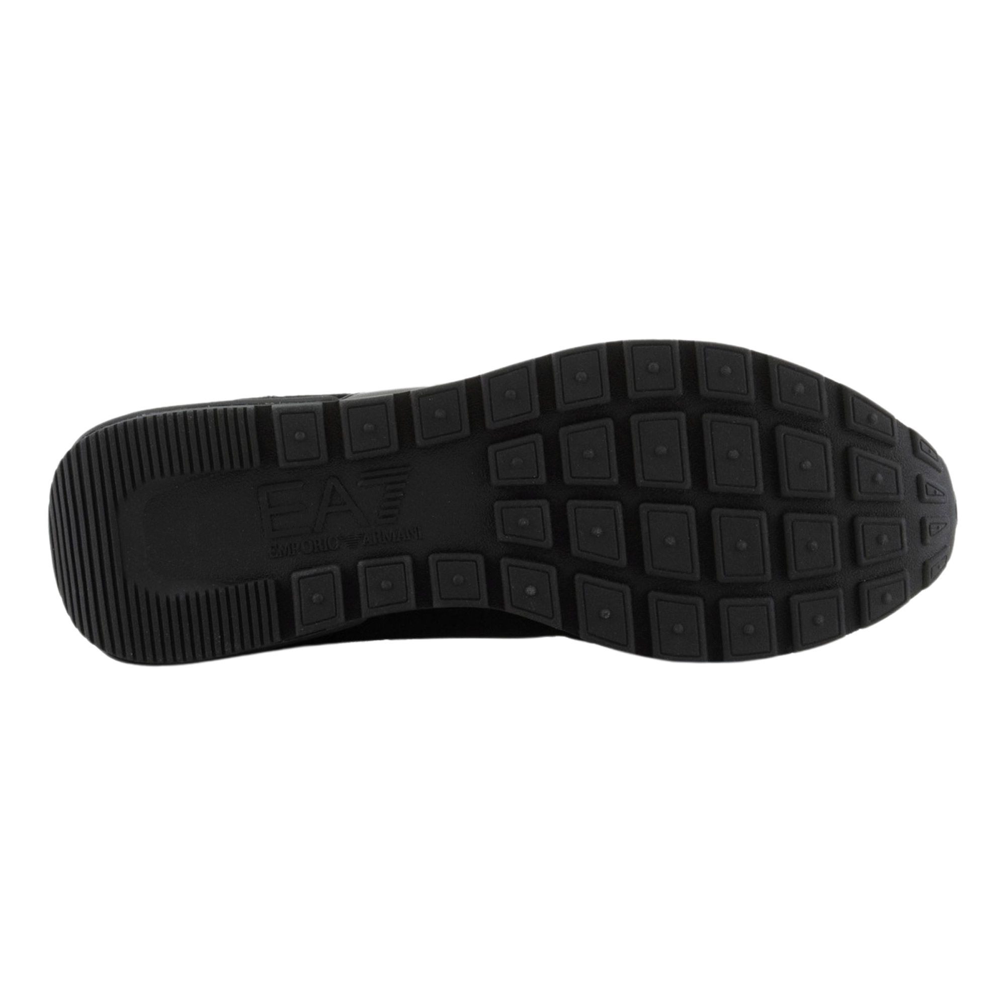 EA7 Black & White Legacy Sneakers Heren