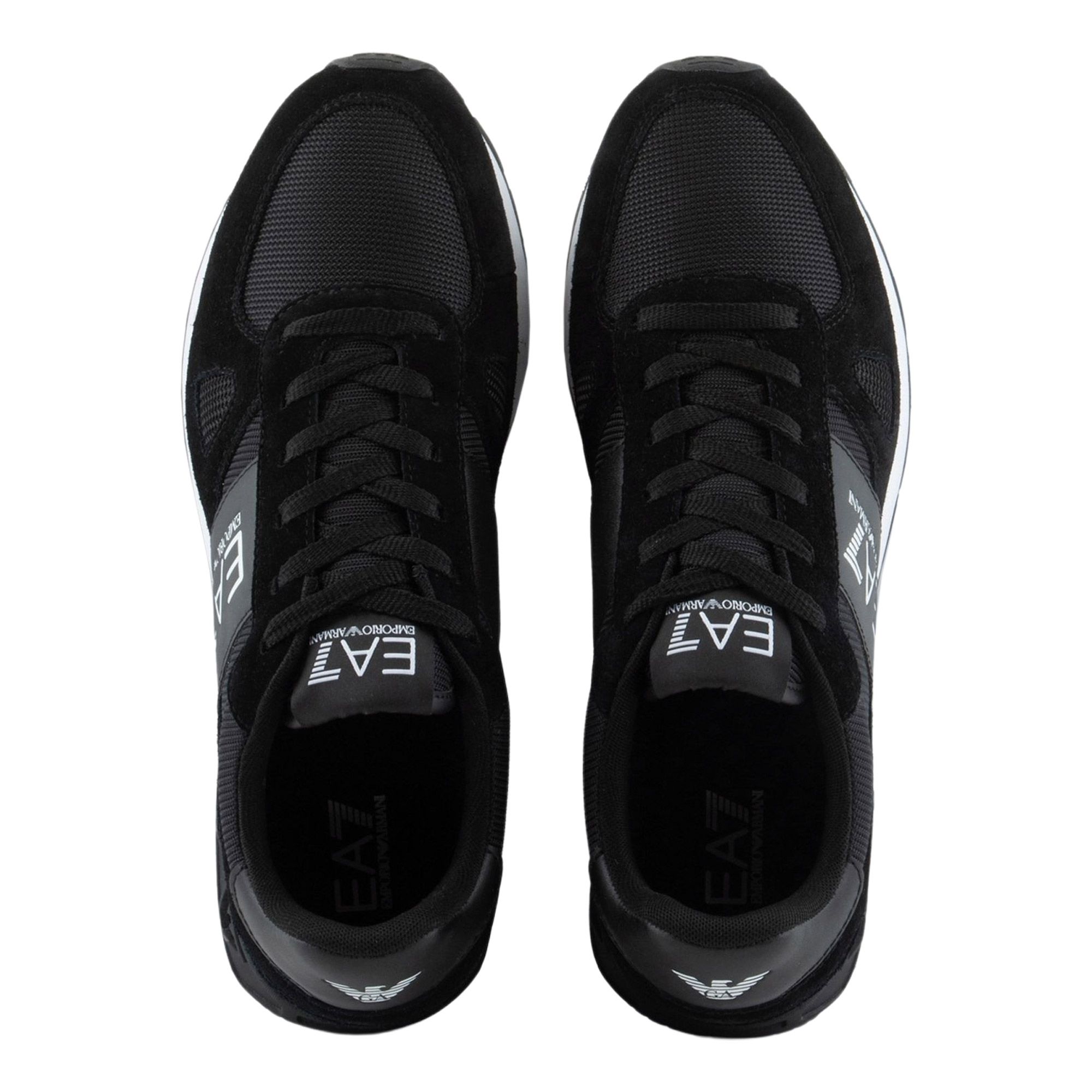 EA7 Black & White Legacy Sneakers Heren