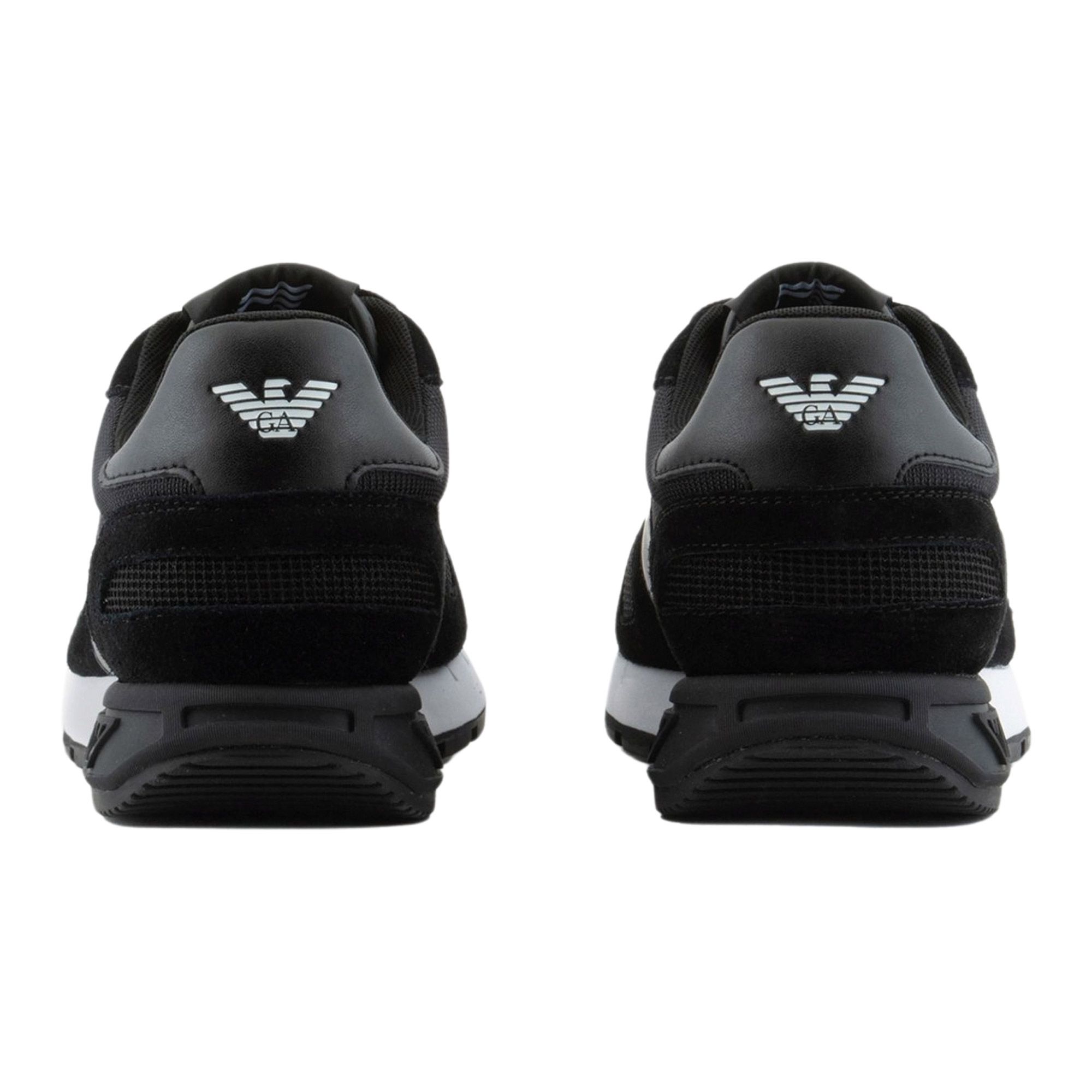 EA7 Black & White Legacy Sneakers Heren