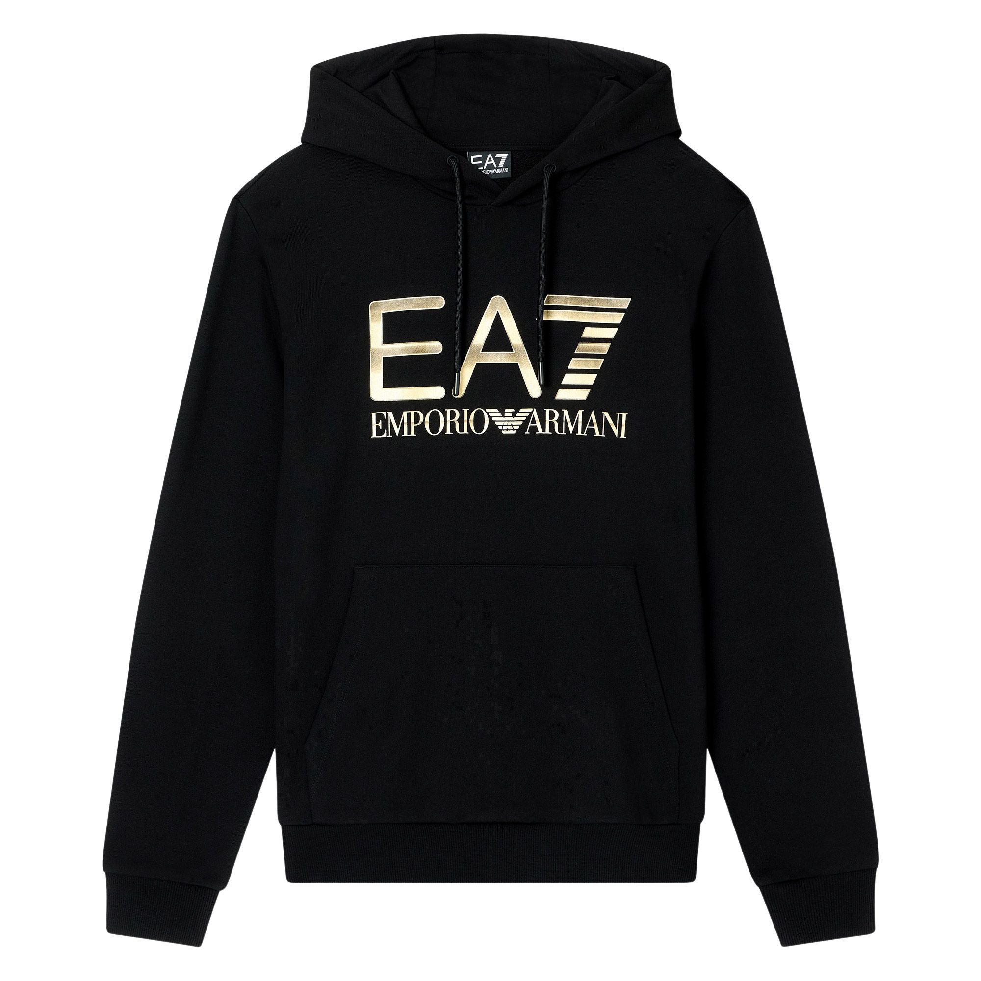 EA7 Logo Series Oversized Logo Hoodie Heren