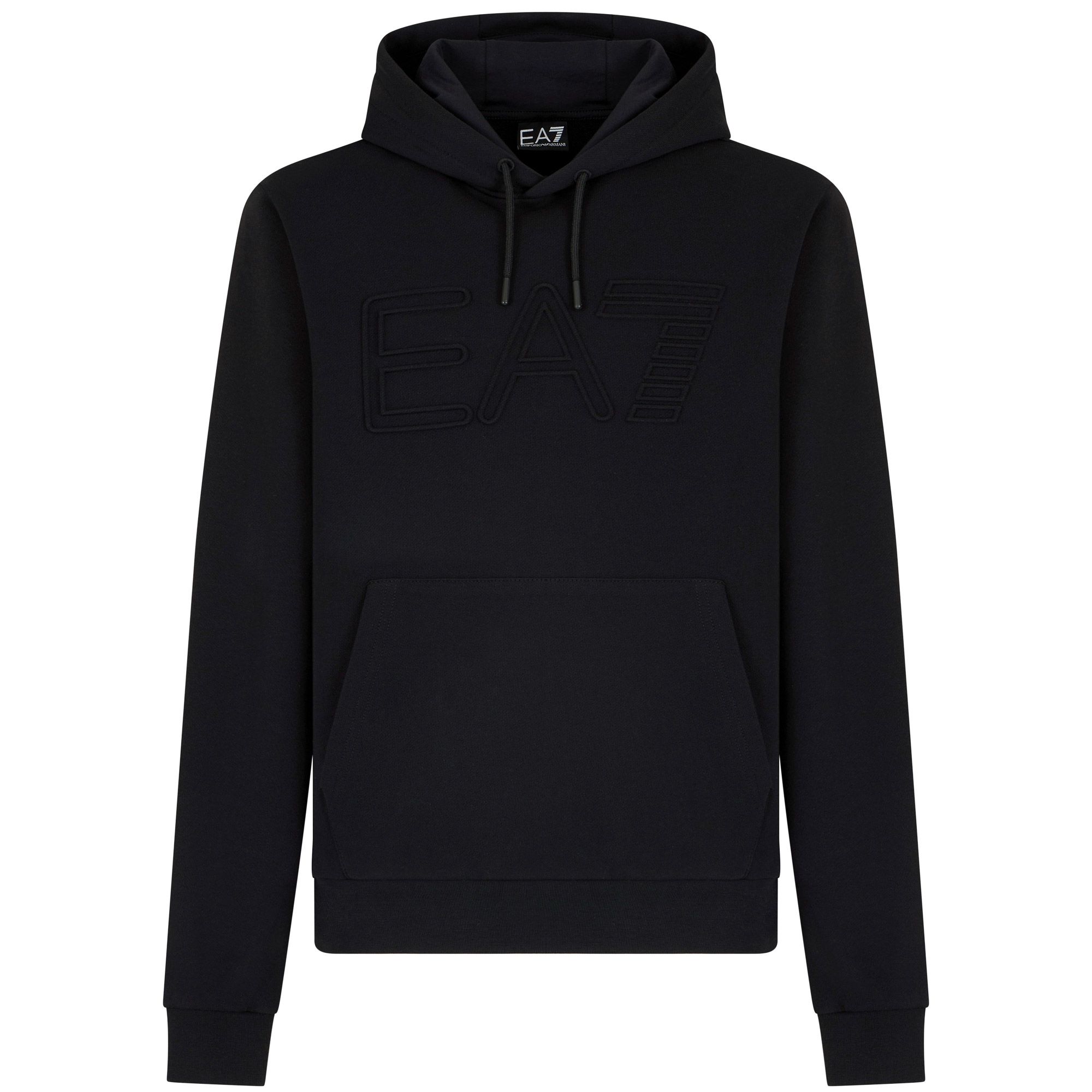 EA7 Train Logo Series Oversized Logo Hoodie Heren