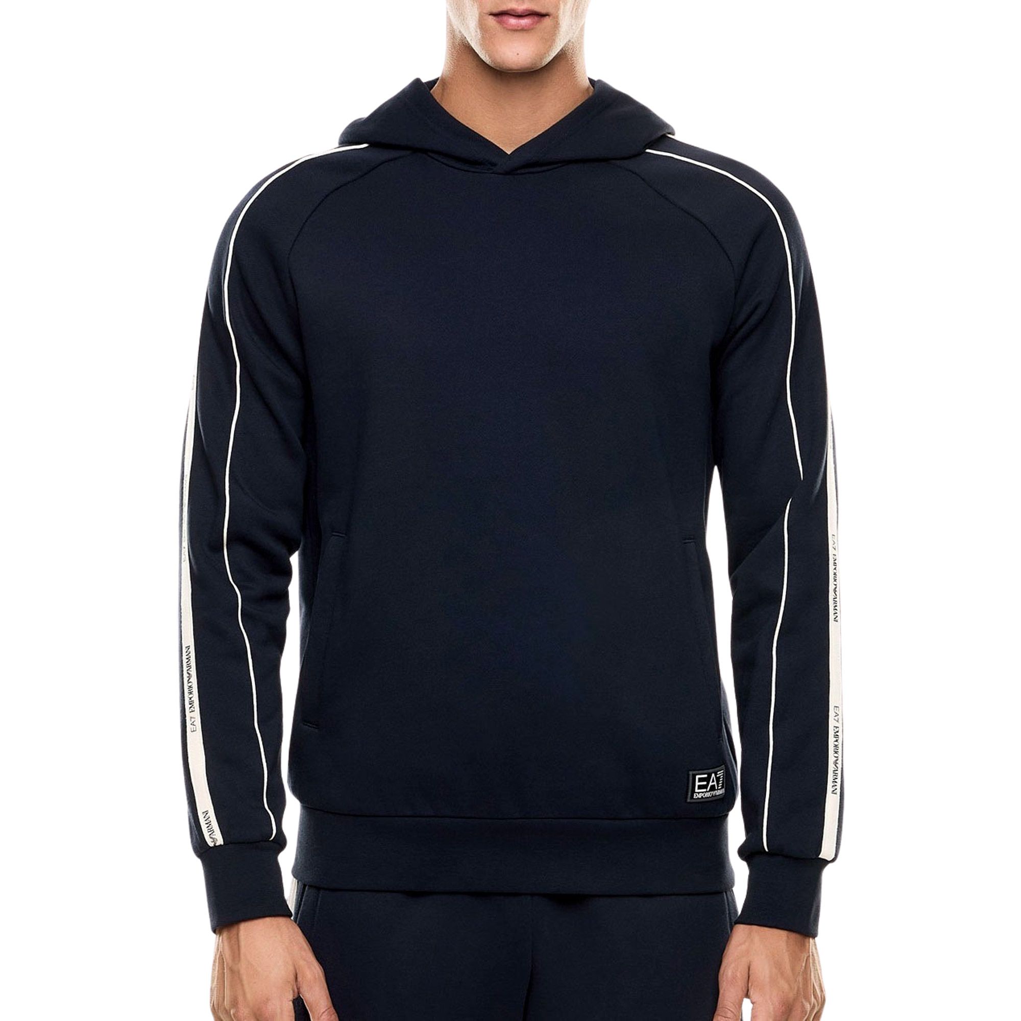 EA7 Logo Series Hoodie Heren