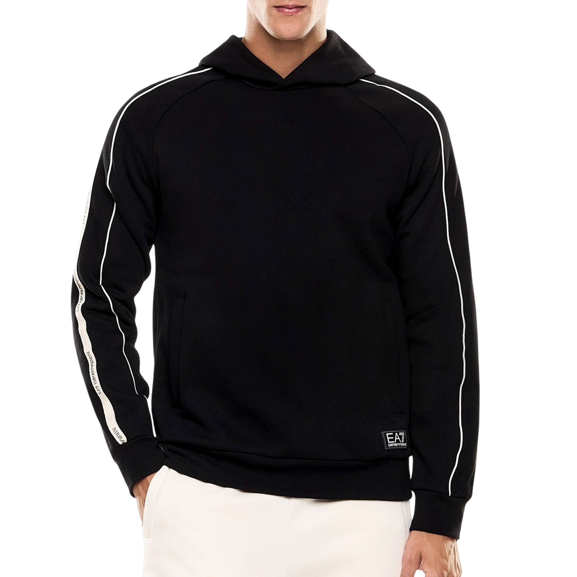 EA7 Logo Series Hoodie Heren