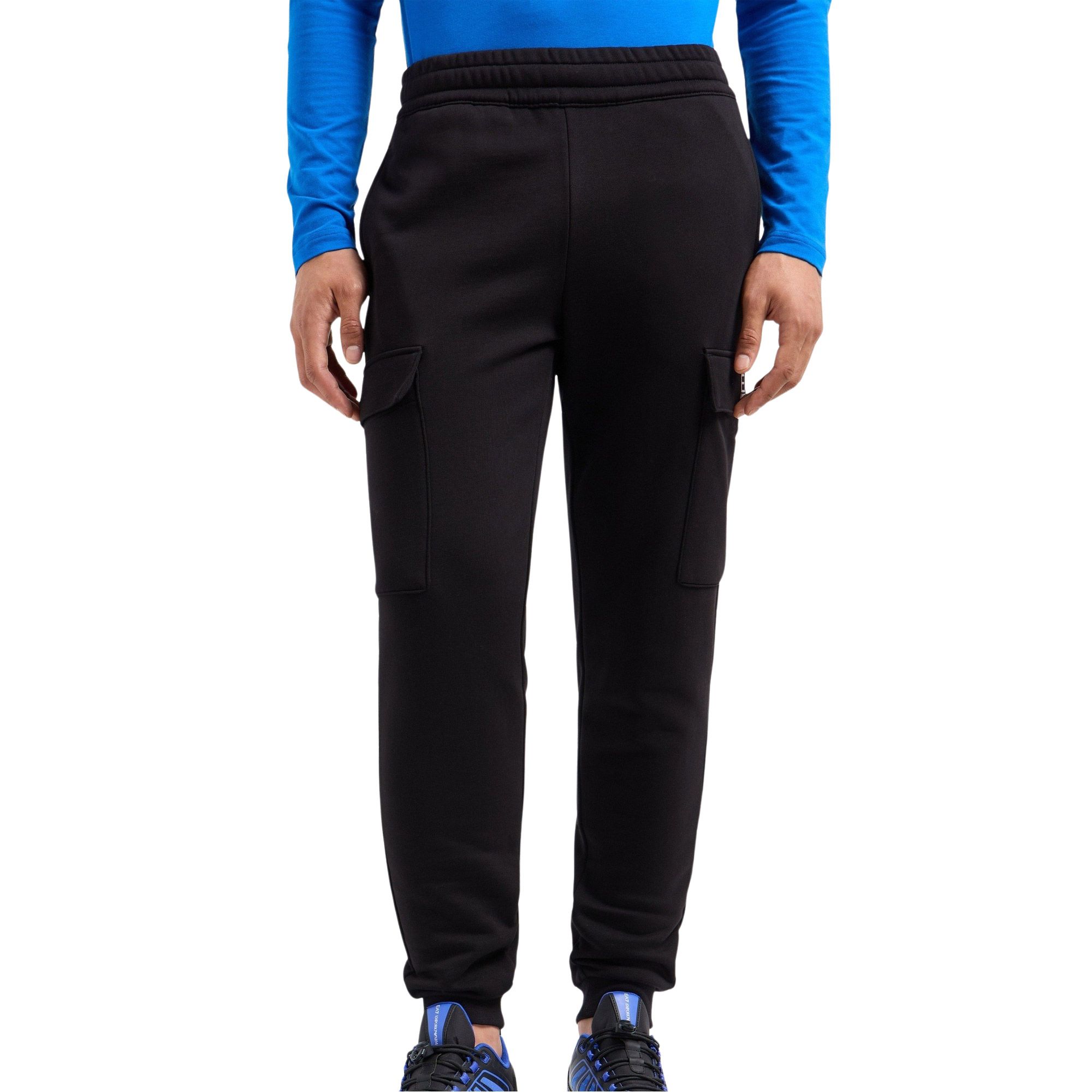 EA7 Core Identity Cotton-Blend Cargo Joggingbroek Heren