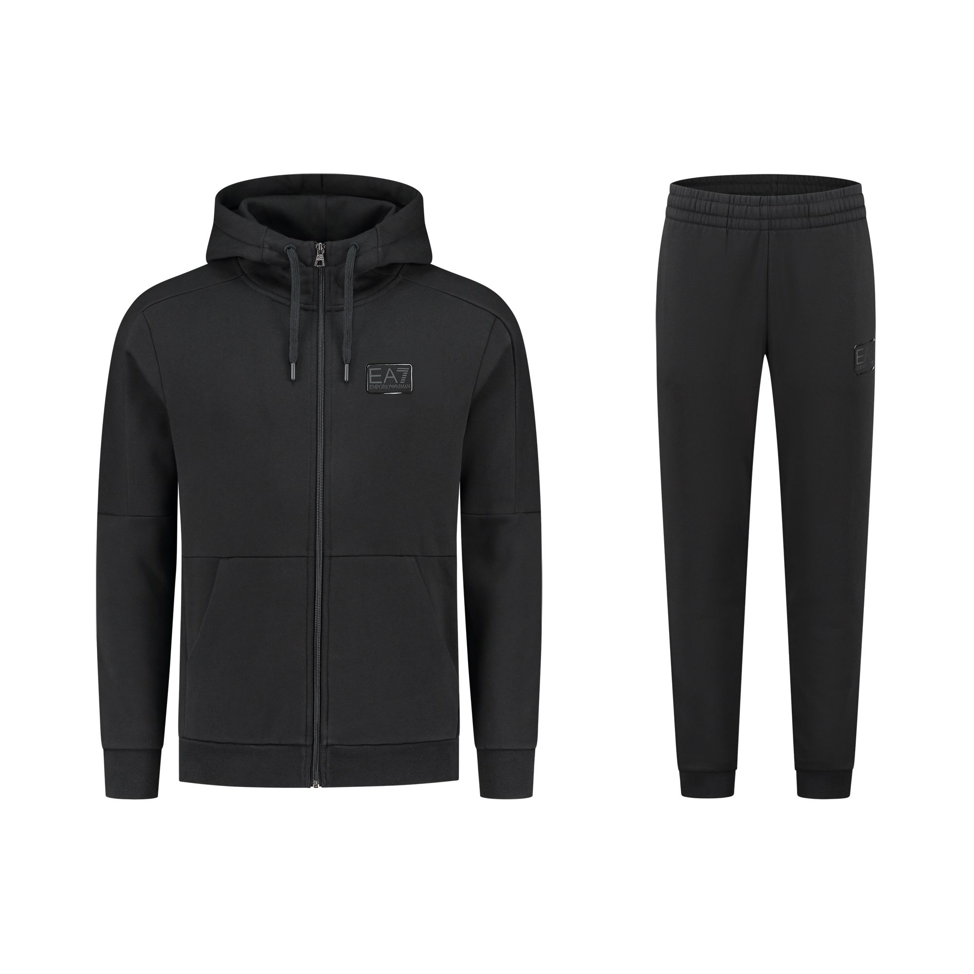 EA7 Hooded Full Zip Trainingspak Heren
