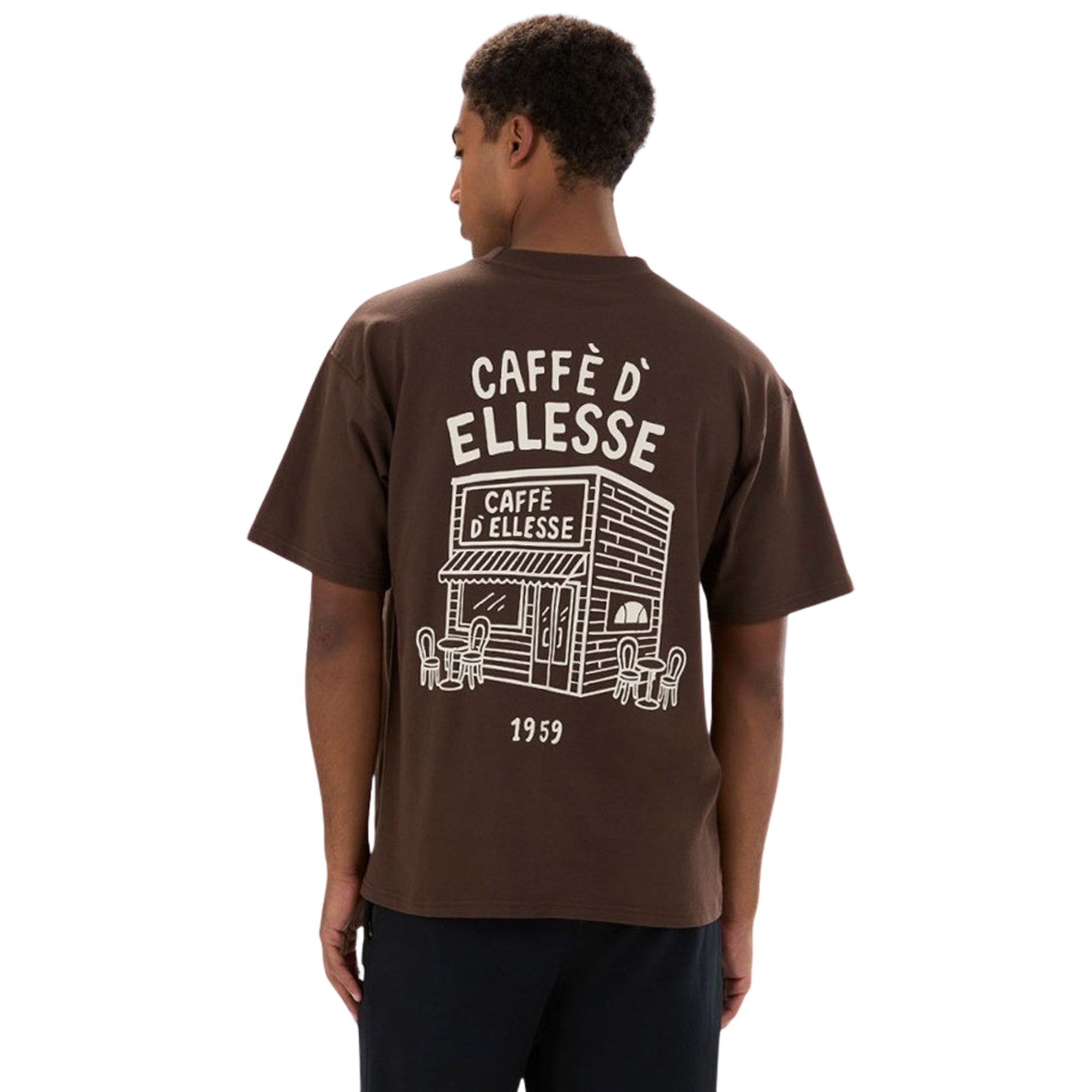 【レイ 】ellesse フランス　アルペン　ココリコ　メンズS相当 Ellesse Coffee Shirt Men | Plutosport